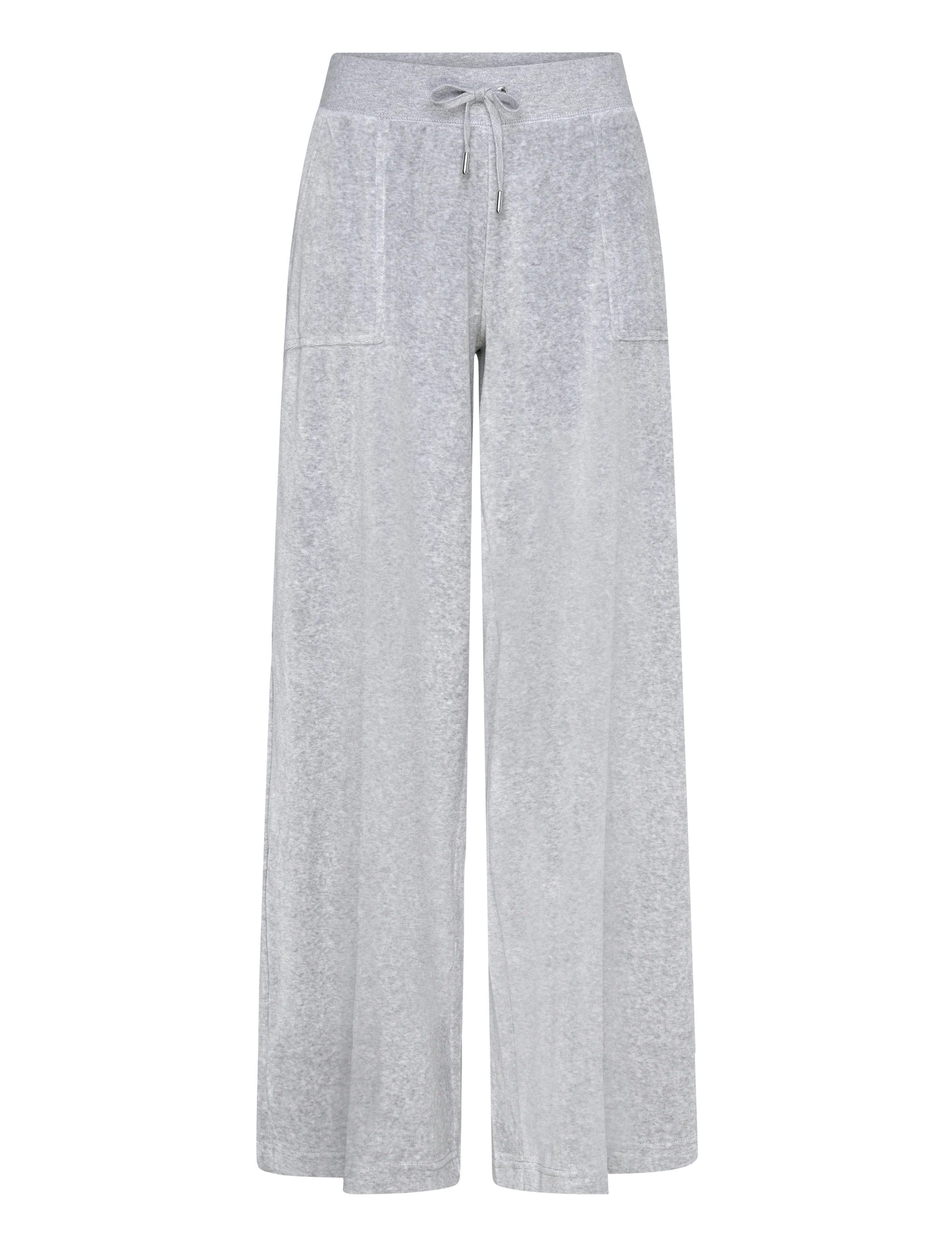 Juicy Couture - YUKA WIDE LEG MID RISE - everyday style - silver marl - 1