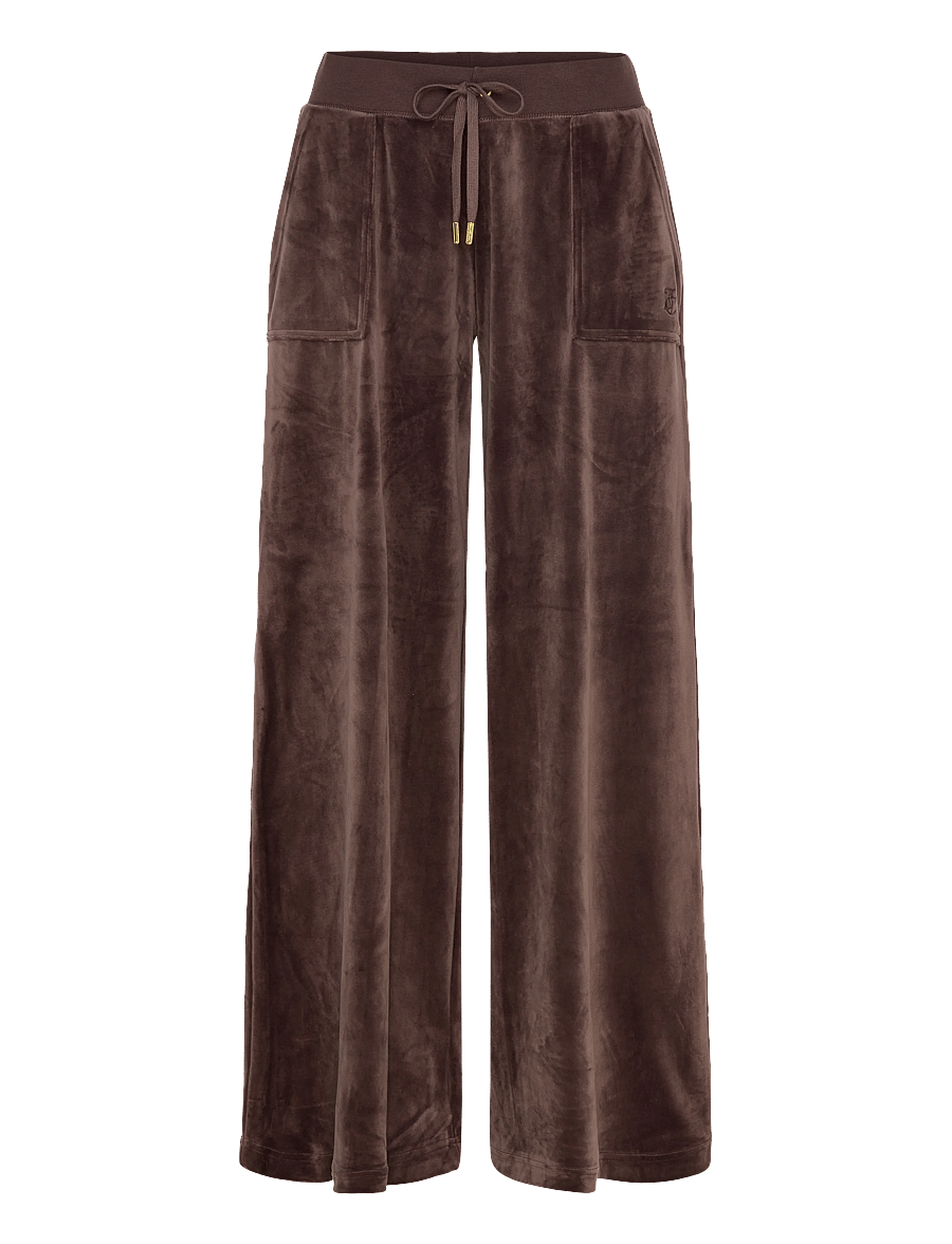 Juicy Couture - YUKA WIDE LEG TRACKPANT GOLD - vida byxor - java - 1