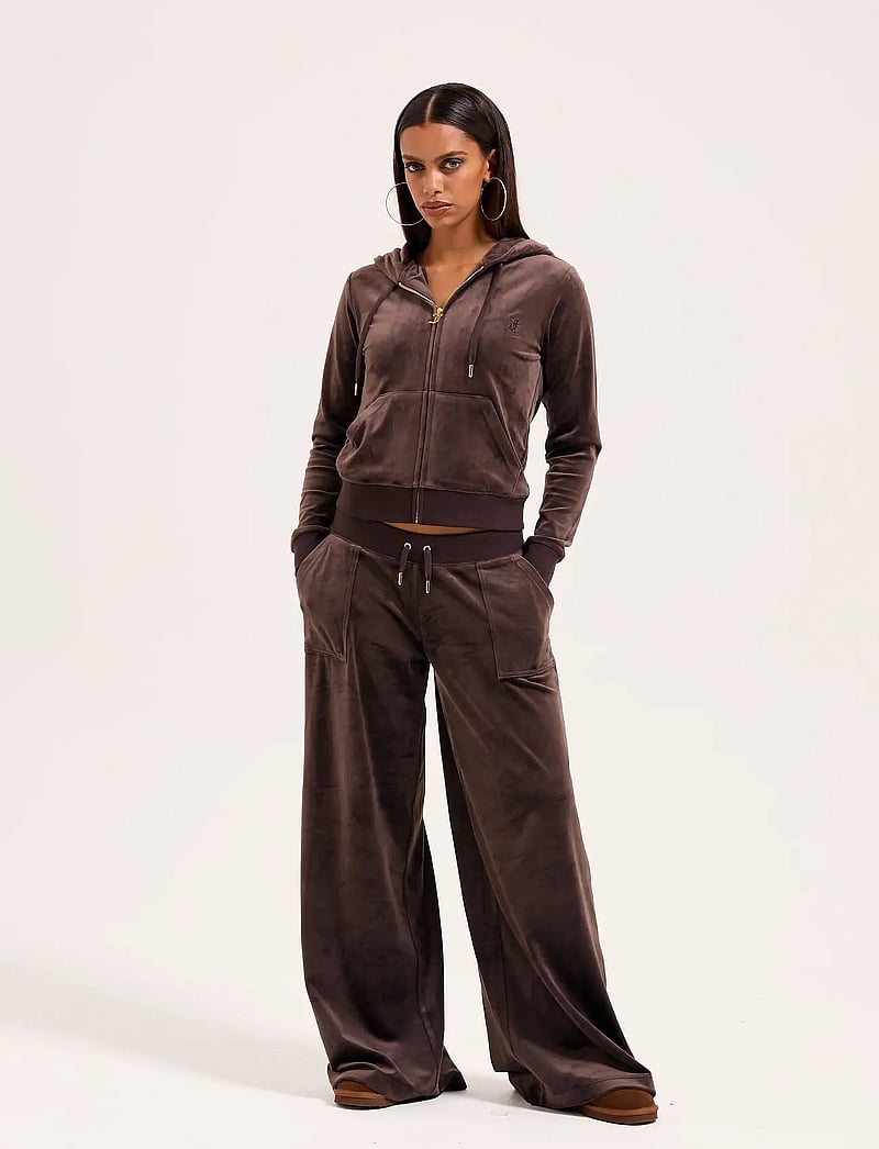 Juicy Couture - YUKA WIDE LEG TRACKPANT GOLD - bukser med brede ben - java - 0