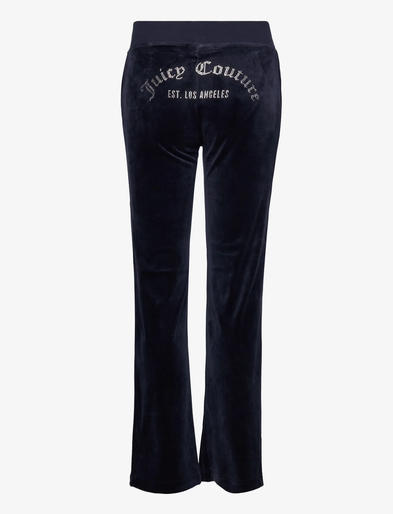 Juicy Couture - ARCHED DIAMANTE DEL RAY PANT - apakšējais apģērbs - night sky - 1