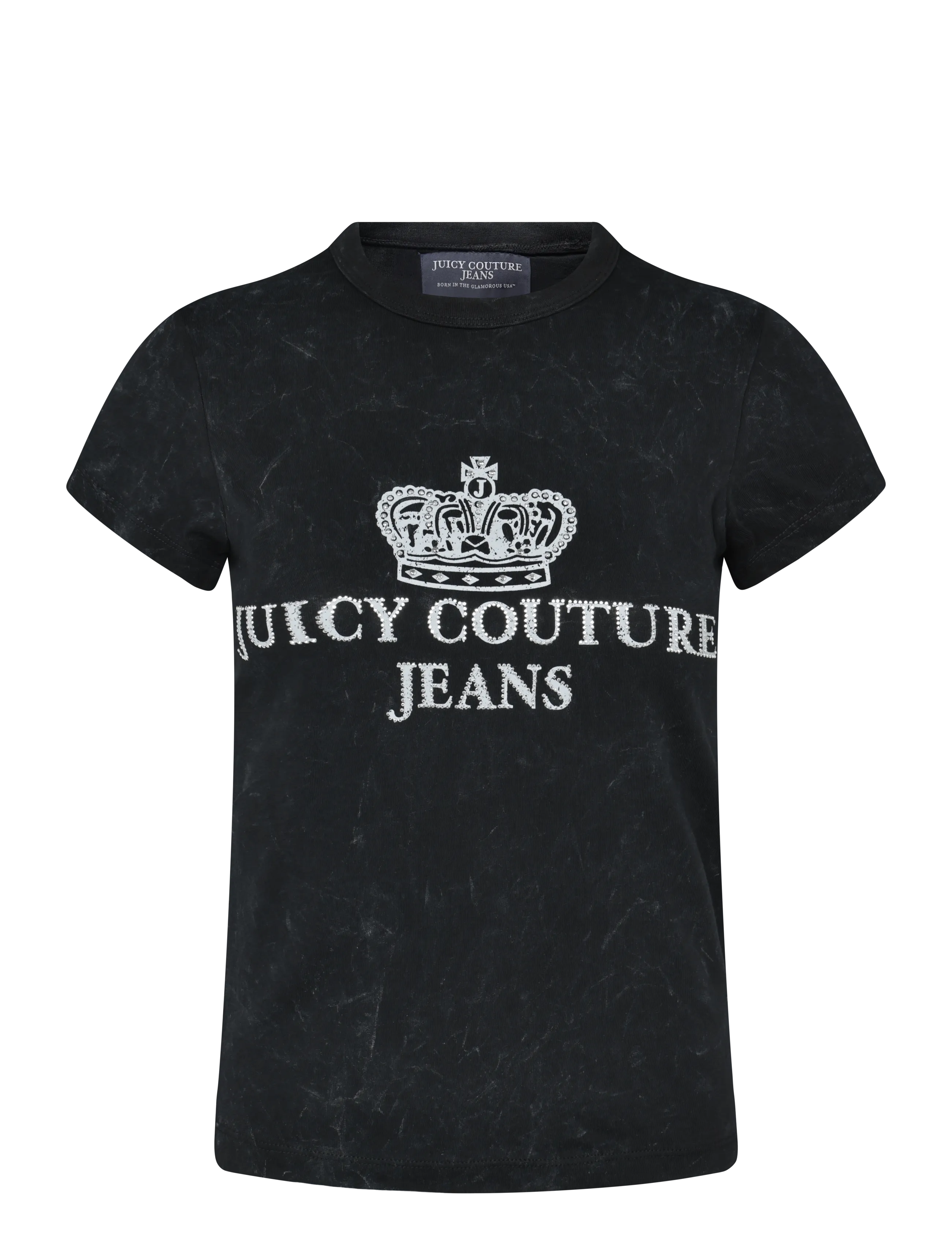 Juicy Couture JC JEANS HILTON SS T-SHIRT - T-Shirts & Tops - BLACK / black