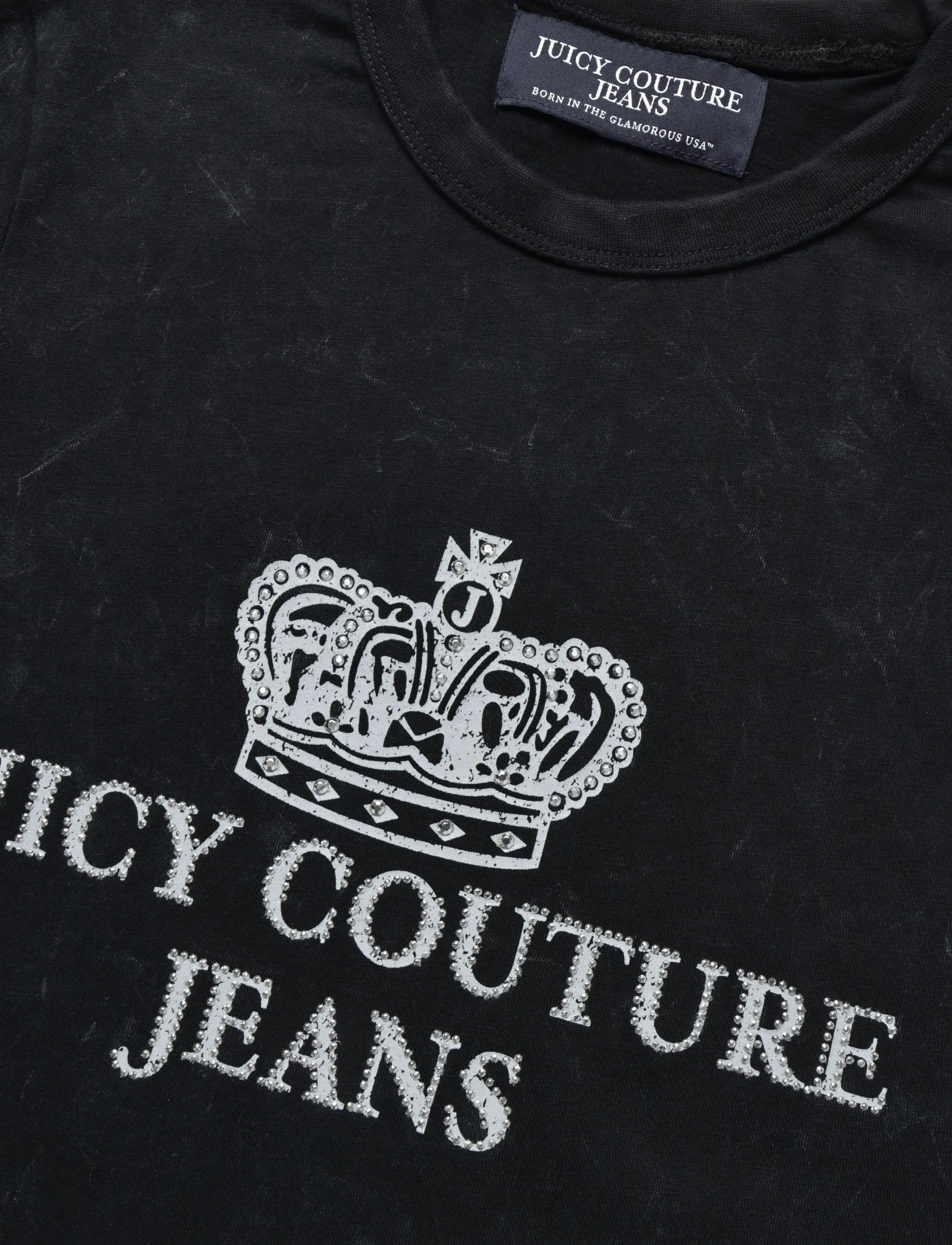 Juicy Couture - JC JEANS HILTON SS T-SHIRT - t-shirts - black - 5