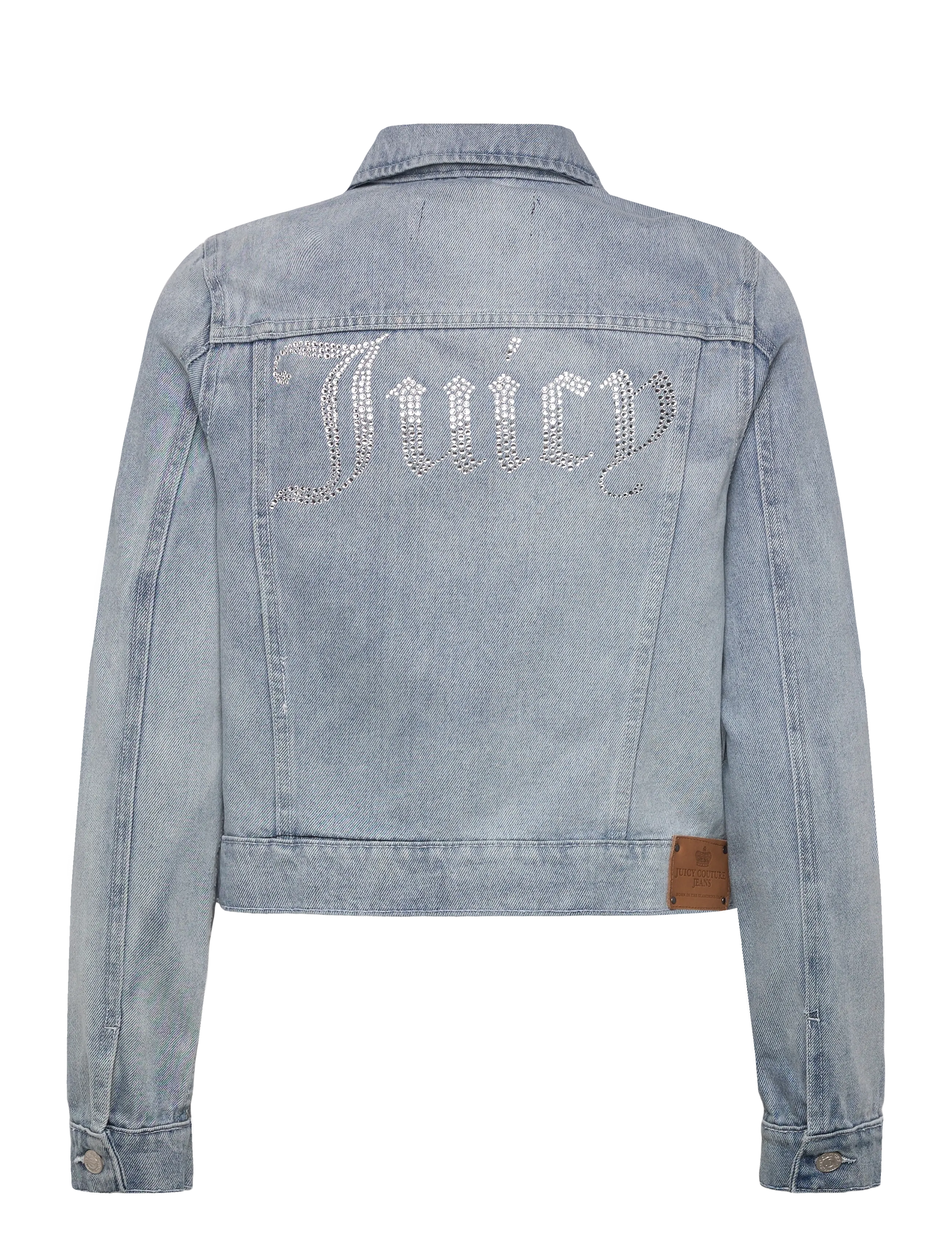 Juicy Couture - DIAMANTE CROPPE - spring jackets - light wash - 2