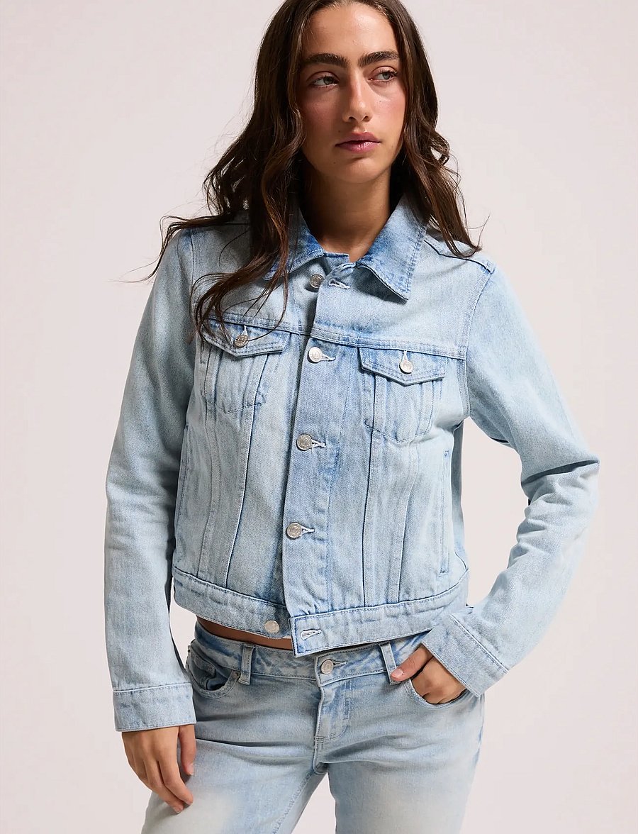 Juicy Couture - DIAMANTE CROPPE - teksatagid - light wash - 3
