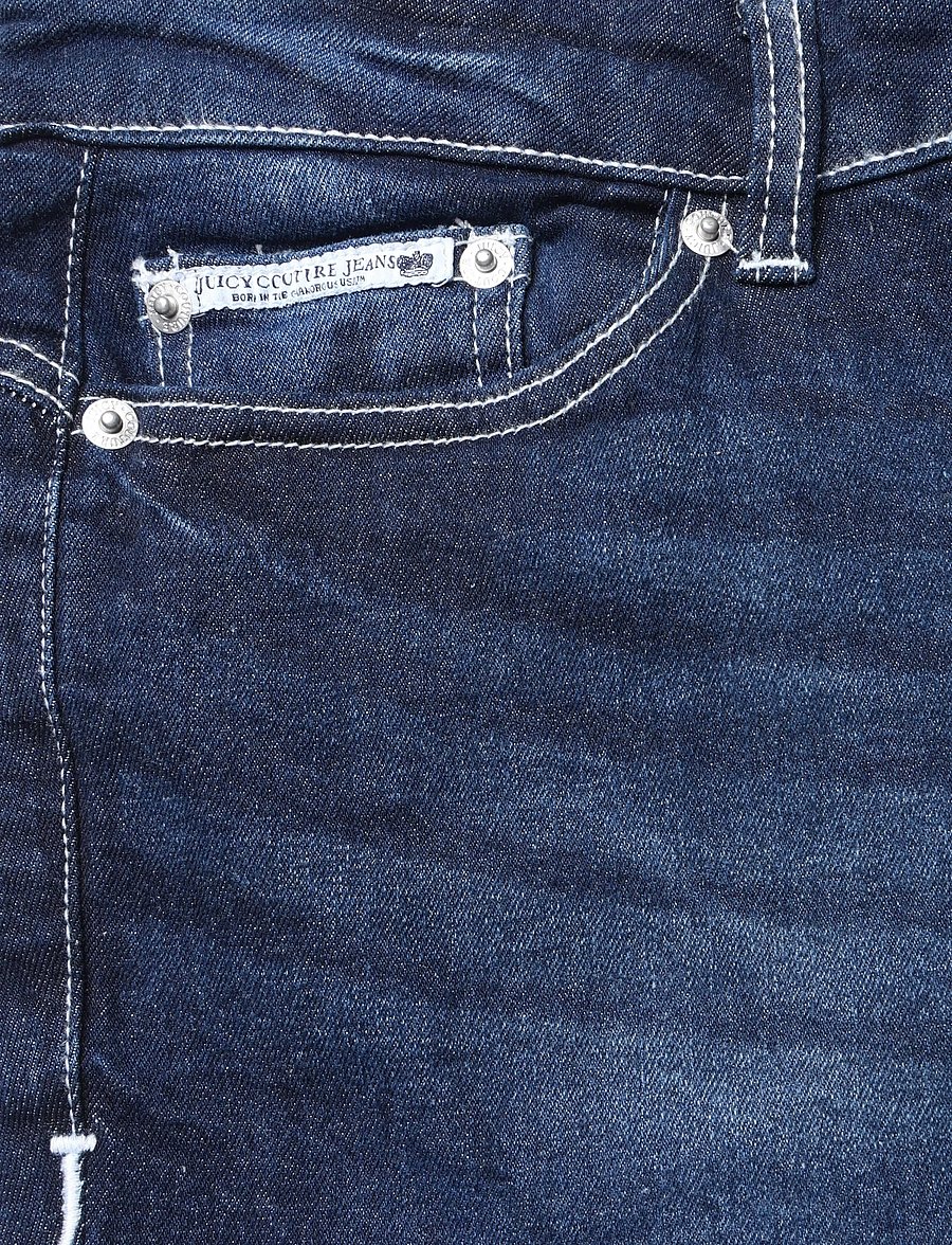 Juicy Couture - LOW RISE DIAMANTE FLARE - schlaghosen - mid wash - 3