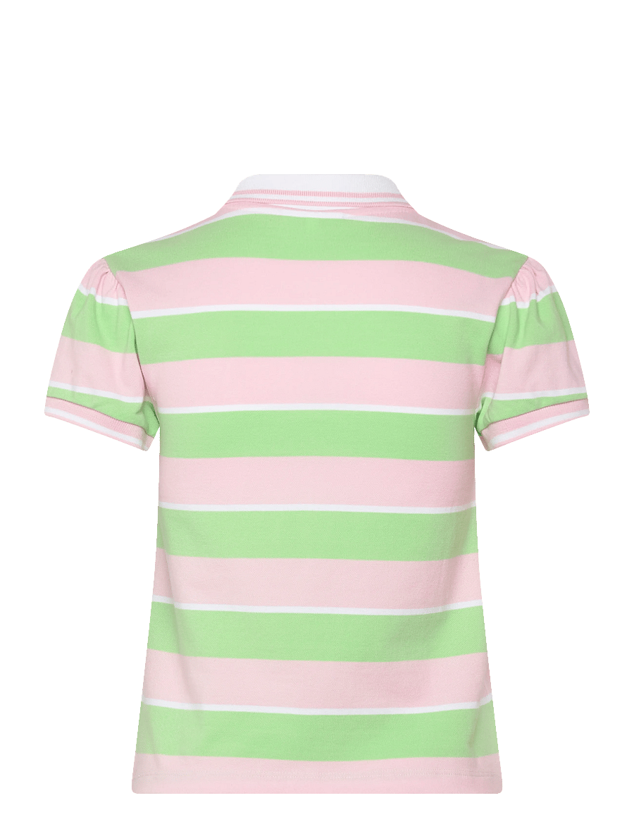 Juicy Couture - POLO TOP - poloer - green pink stripe - 2