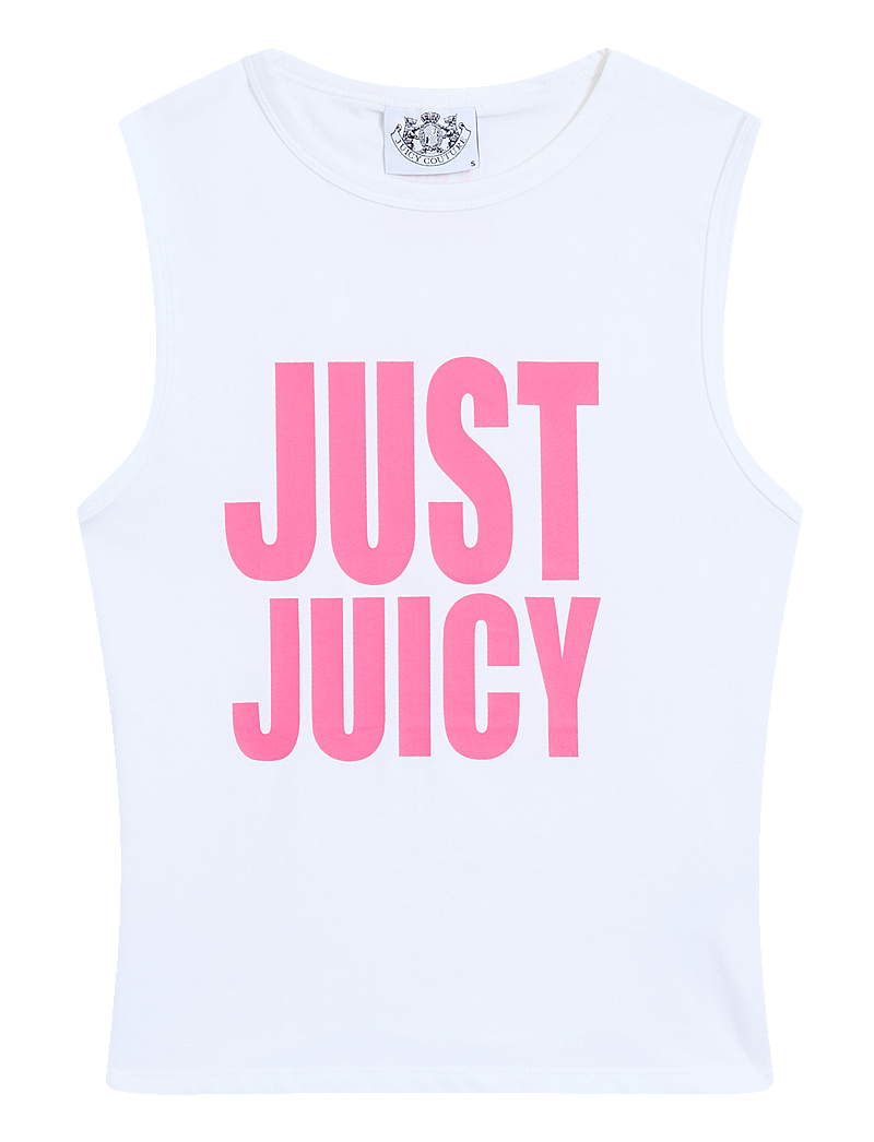 Juicy Couture - JUST JUICY TANK - linnen - white - 1