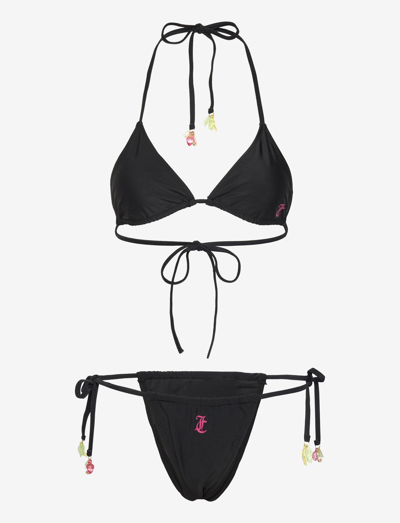 Juicy Couture - TAIHITI TRIANGLE BIKINI - bikini set - black - 1