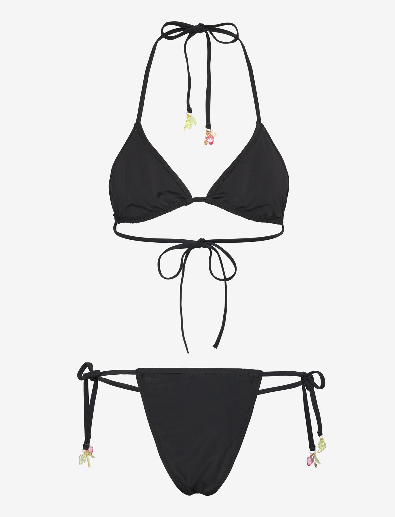Juicy Couture - TAIHITI TRIANGLE BIKINI - bikini set - black - 2