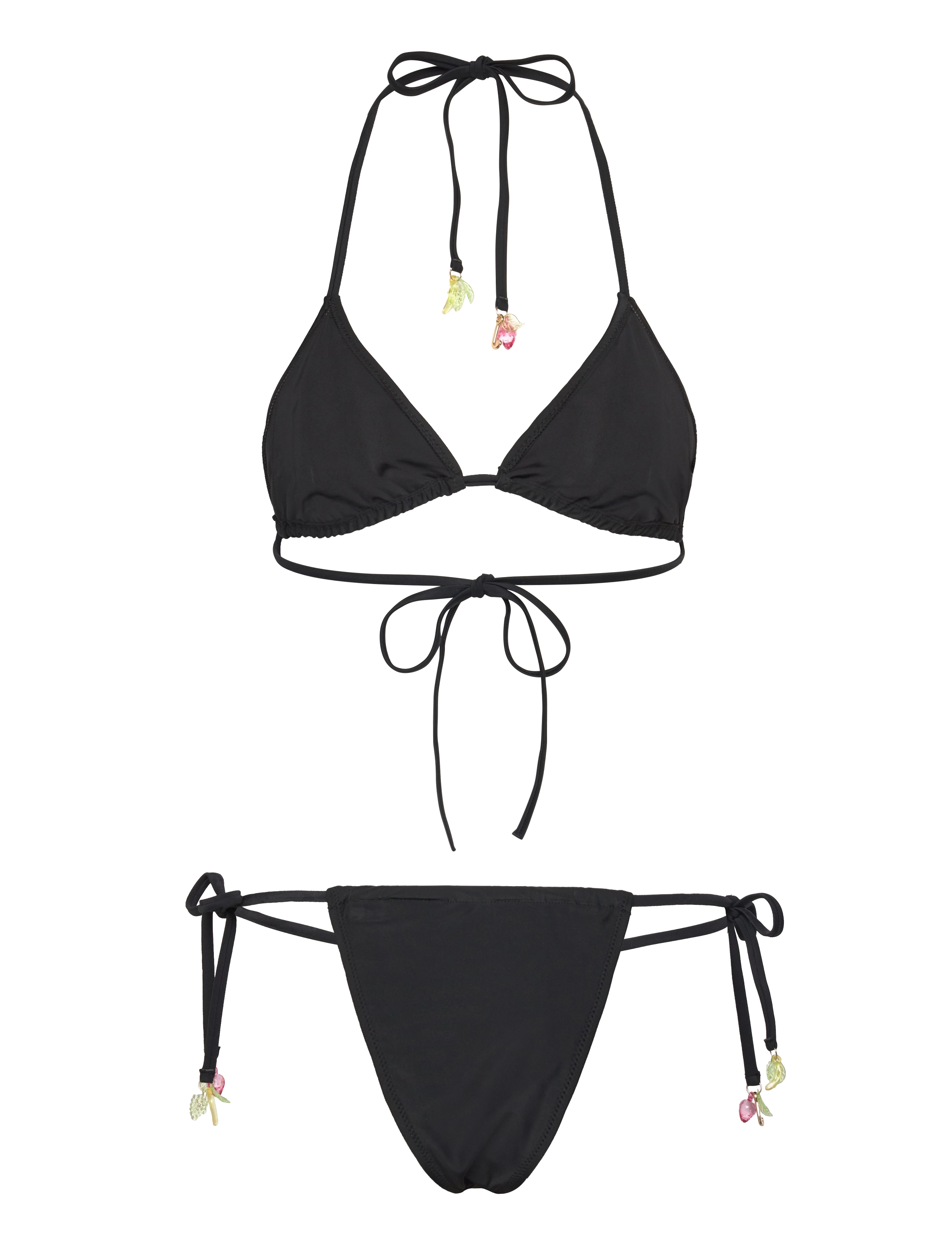 Juicy Couture - TAIHITI TRIANGLE BIKINI - bikiinikomplektid - black - 2