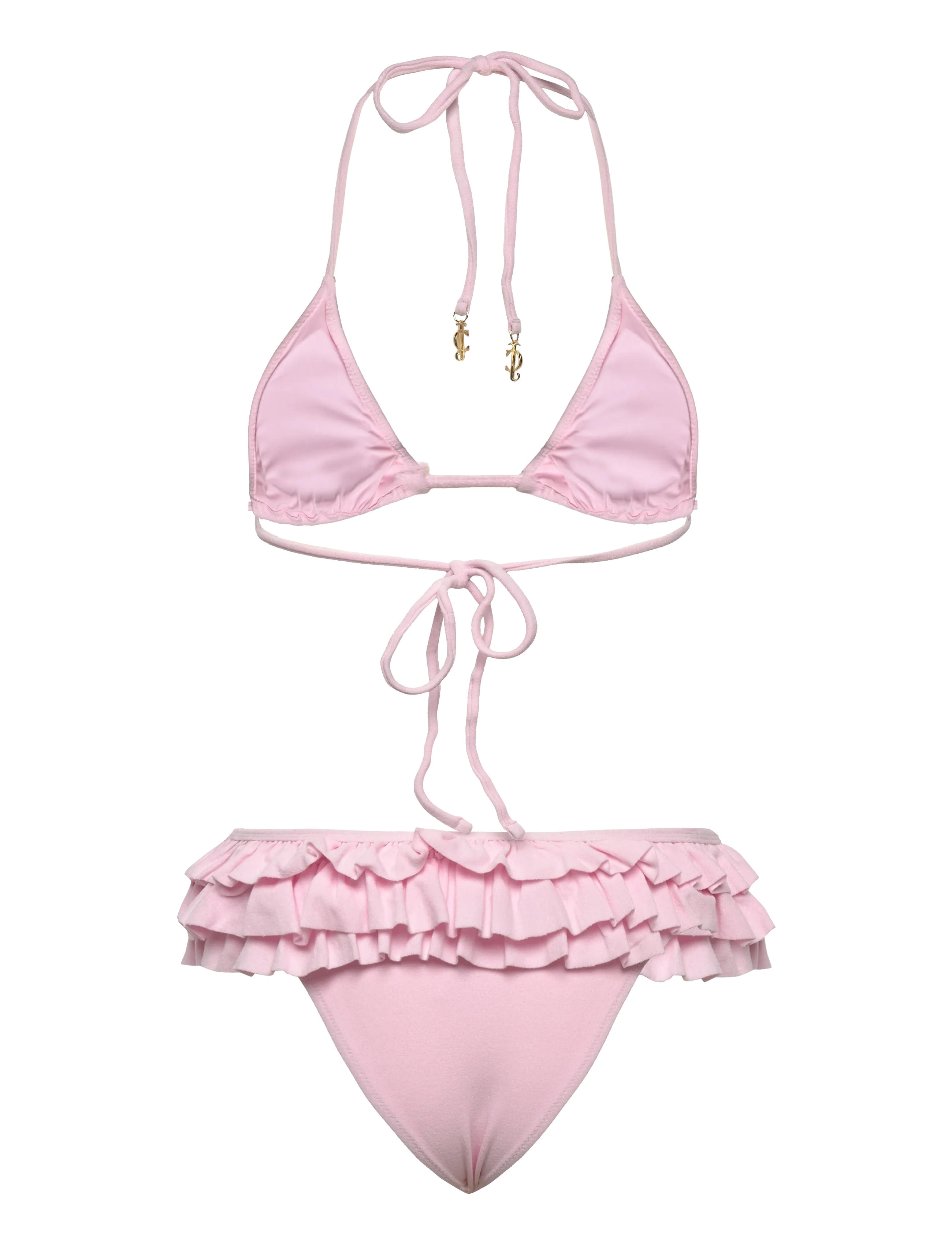 Juicy Couture - HERITAGE TOWELLING FRILLY BIKINI - bikini briefs - cherry blossom - 2