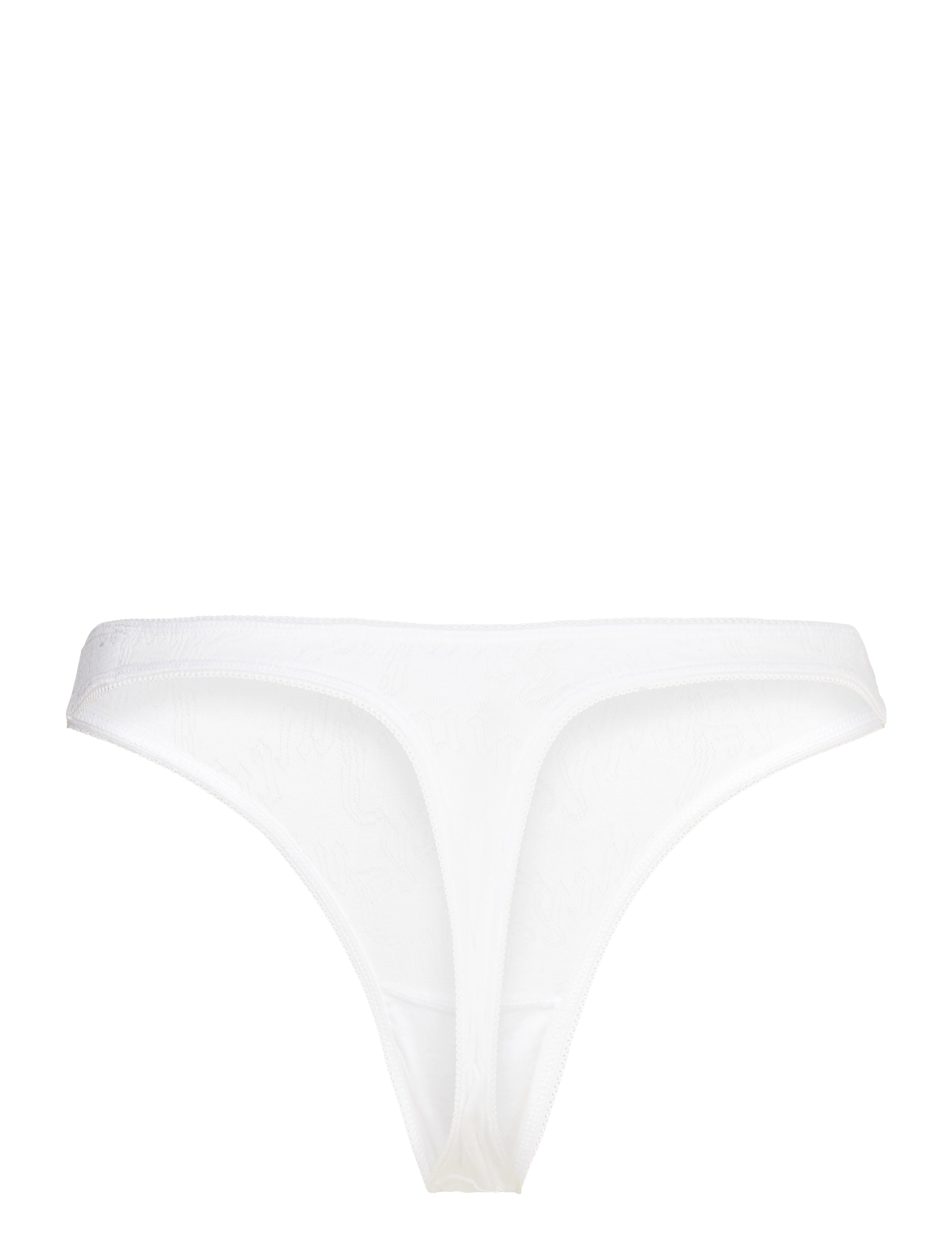 Juicy Couture - RYKER POINTELLE  THONG ALMOND BLOSSOM (fd CANDY PINK) - white - 1