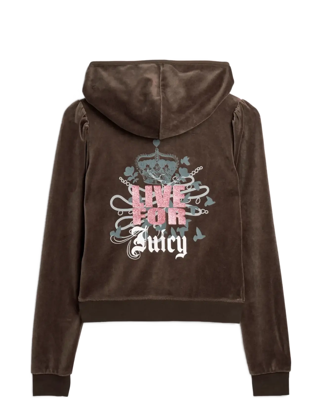 Juicy Couture - LIVE FOR JUICY PUFF SLEEVE HOODIE - java - 2