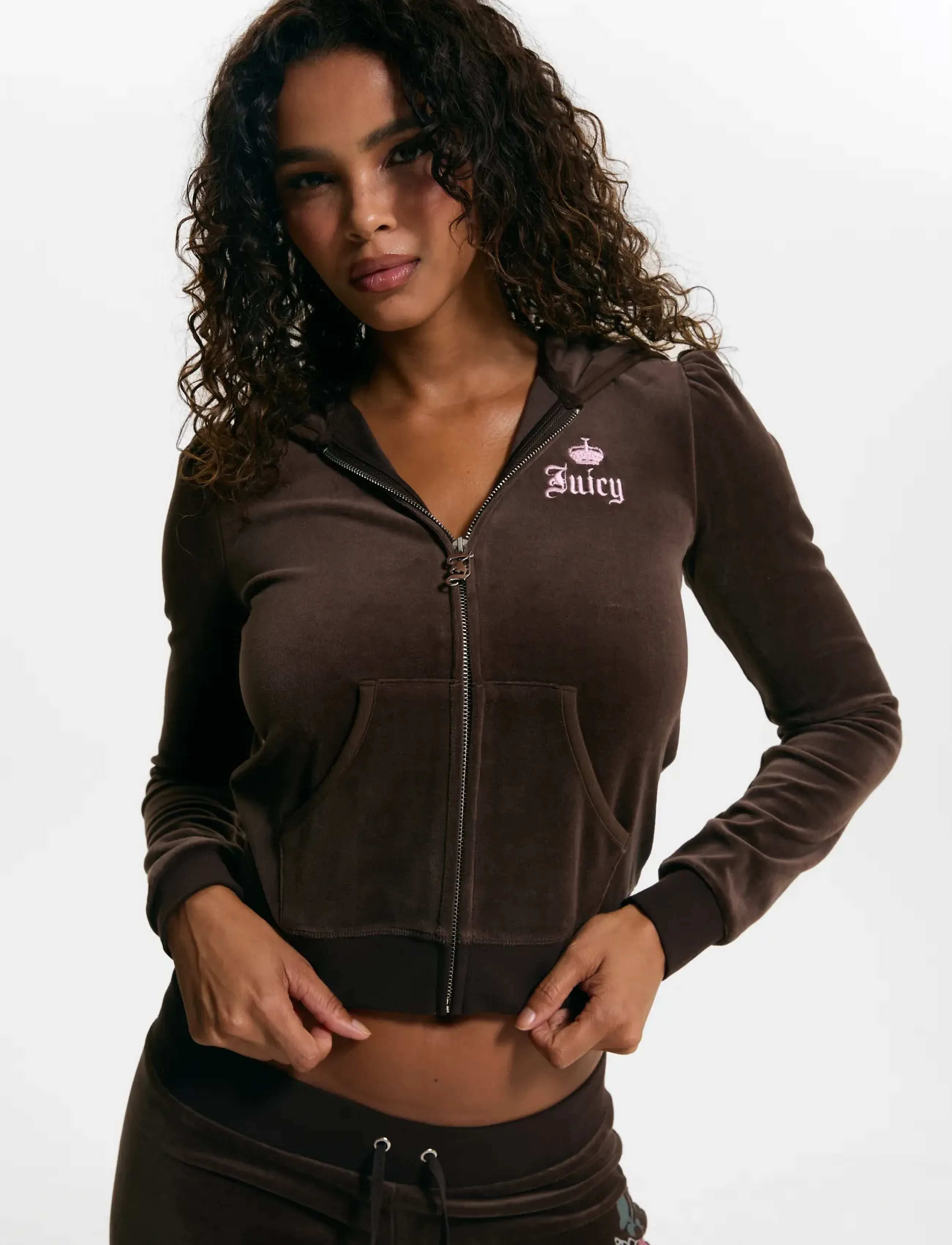 Juicy Couture - LIVE FOR JUICY PUFF SLEEVE HOODIE - java - 5