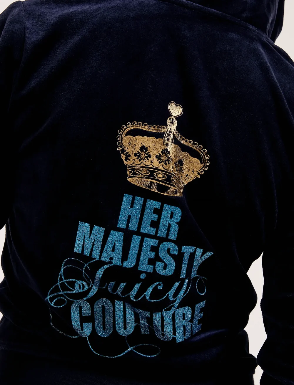 Juicy Couture - HER MAJESTY ROBYN HOODIE - joggingsæt - night sky - 4