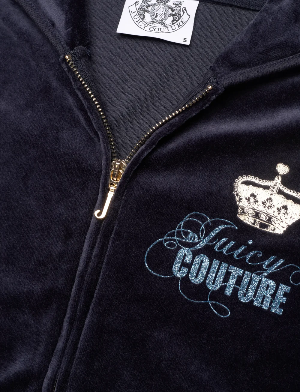 Juicy Couture - HER MAJESTY ROBYN HOODIE - joggingsæt - night sky - 5