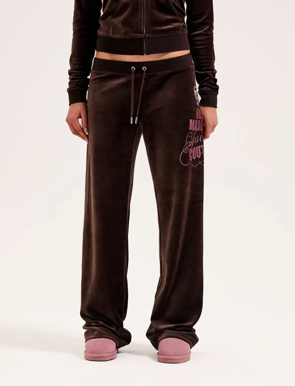 Juicy Couture - HER MAJESTY CAISA TRACKPANT - joggersit - java - 4