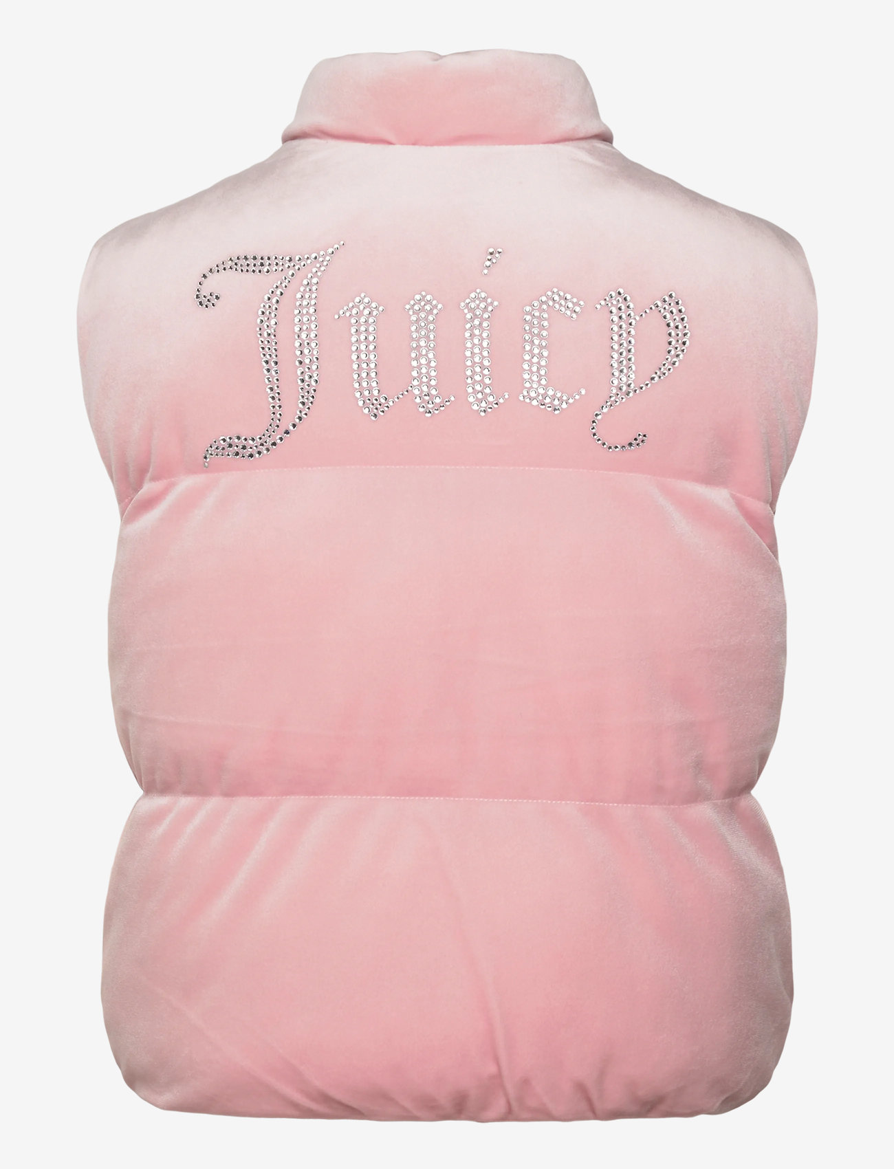 Juicy Couture - LIGHTENING VELOUR GILET - höstjackor - juicy pink - 2