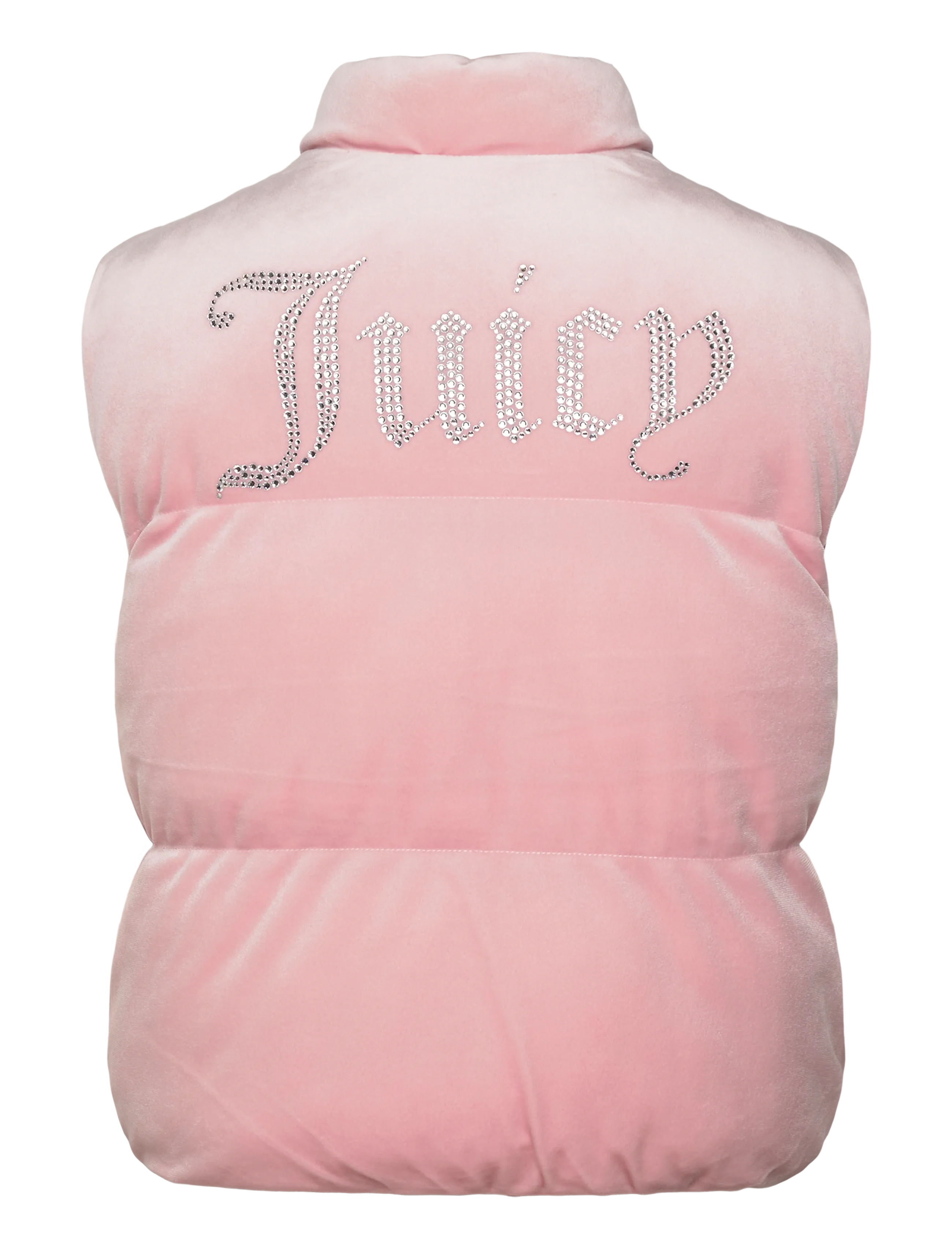 Juicy Couture - LIGHTENING VELOUR GILET - forårsjakker - juicy pink - 2