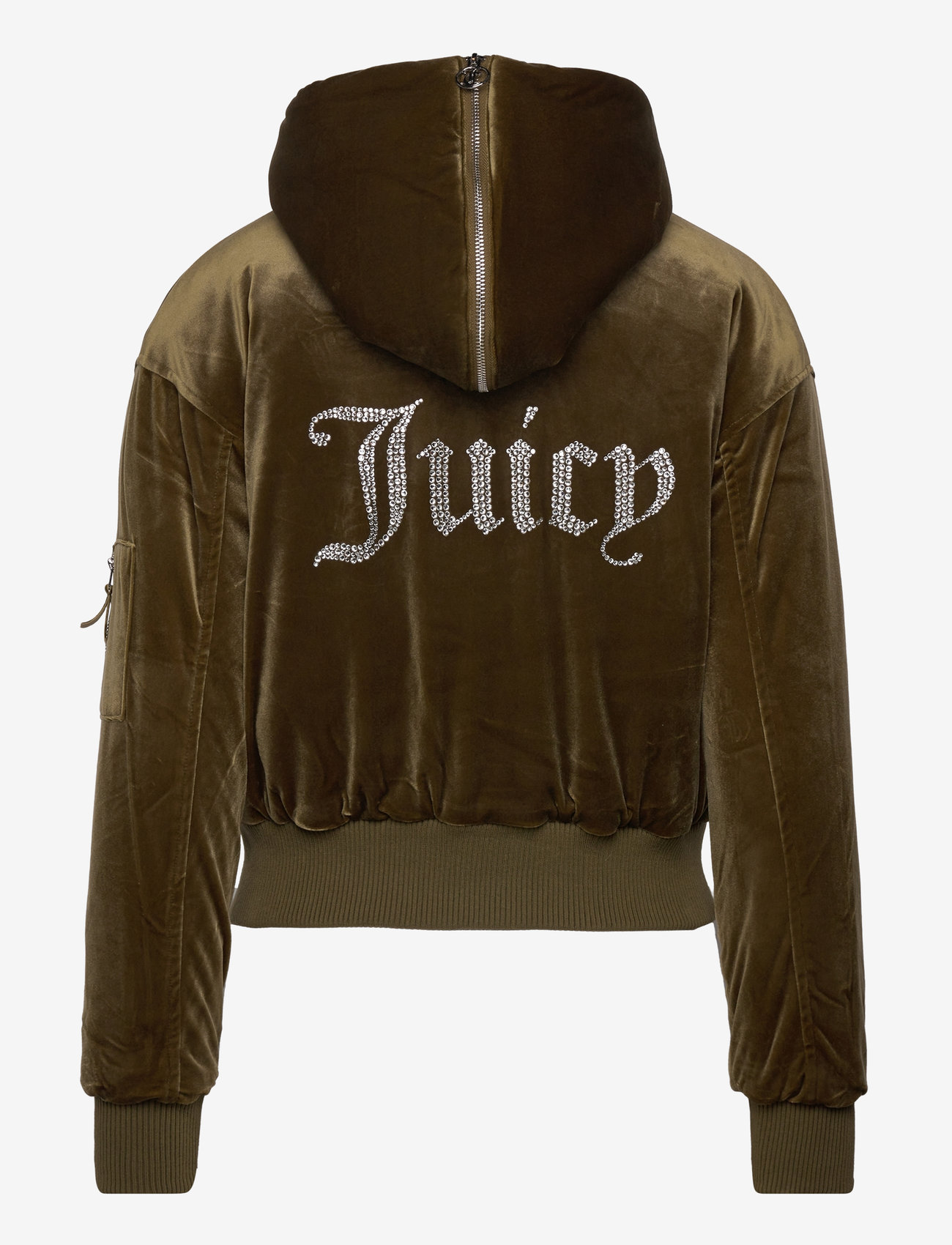 Juicy Couture - RYDELL BOMBER - efterårsjakker - dark olive - 1
