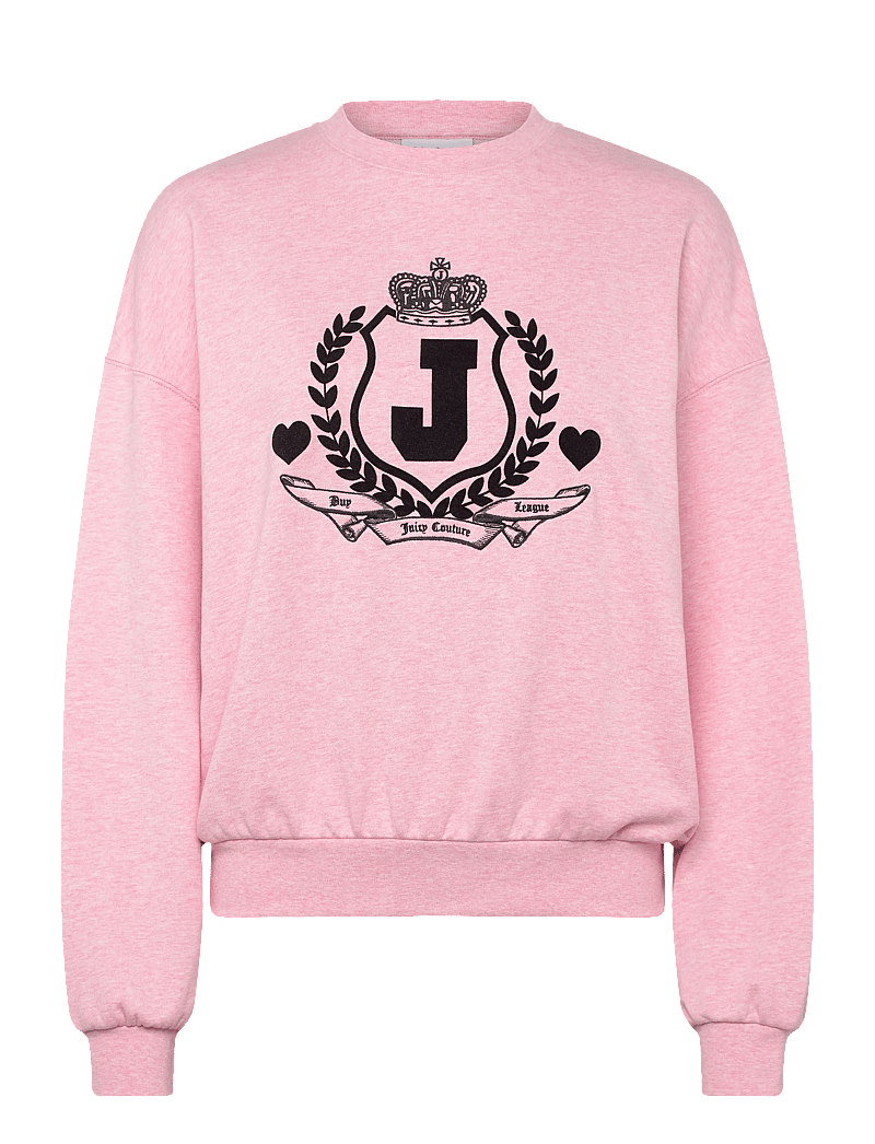 Juicy Couture - VENICE CREST SWEATSHIRT - dressipluusid - pink marl - 1