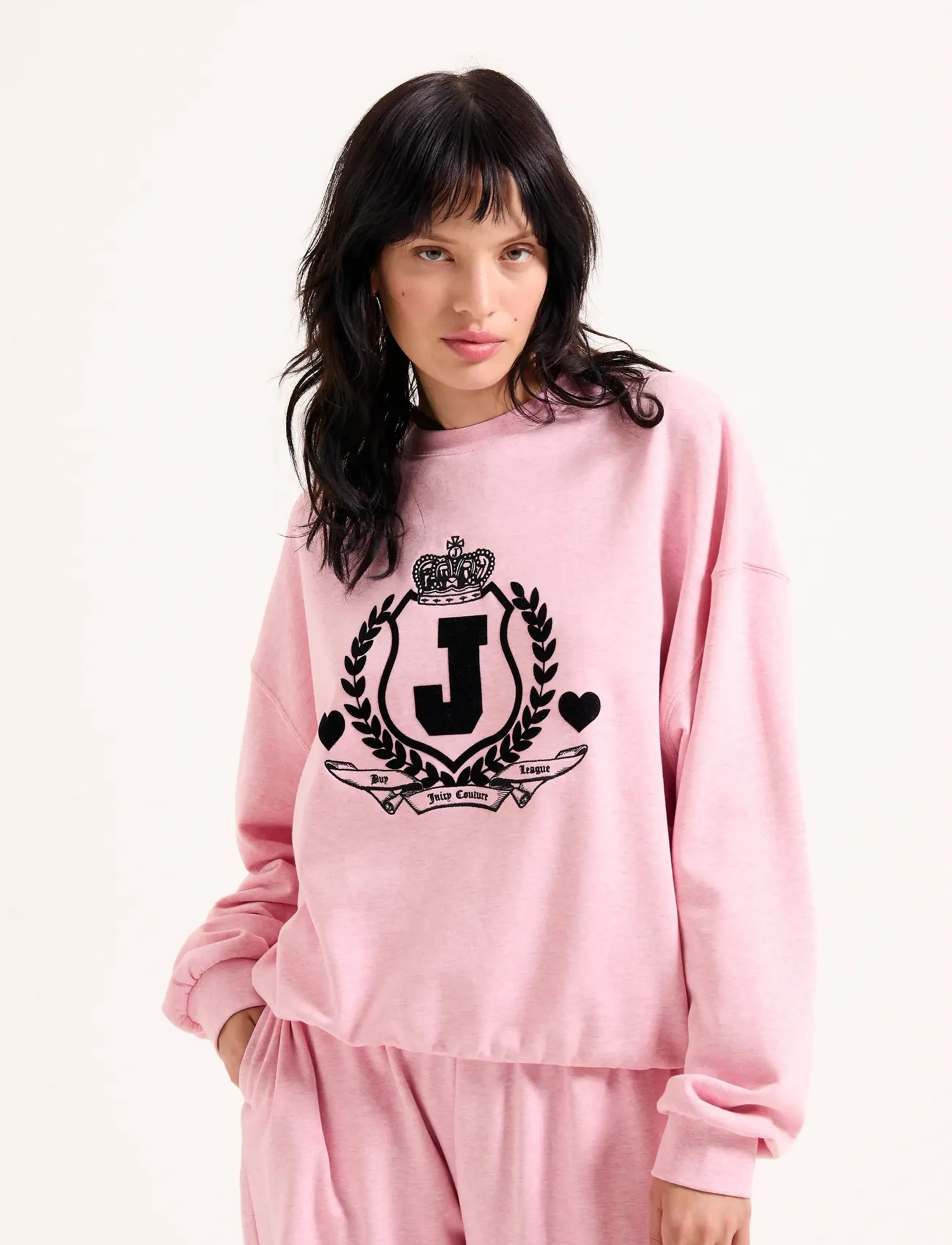 Juicy Couture Venice Crest Sweatshirt (JCAJCSAS225401
