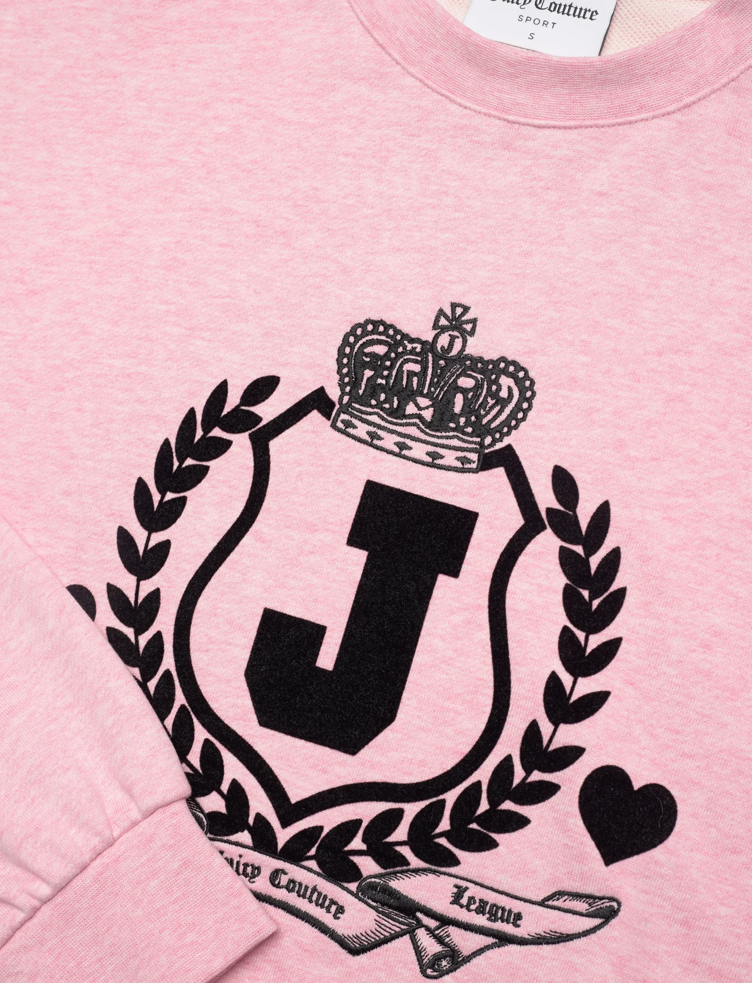Juicy Couture - VENICE CREST SWEATSHIRT - hverdags stil - pink marl - 5