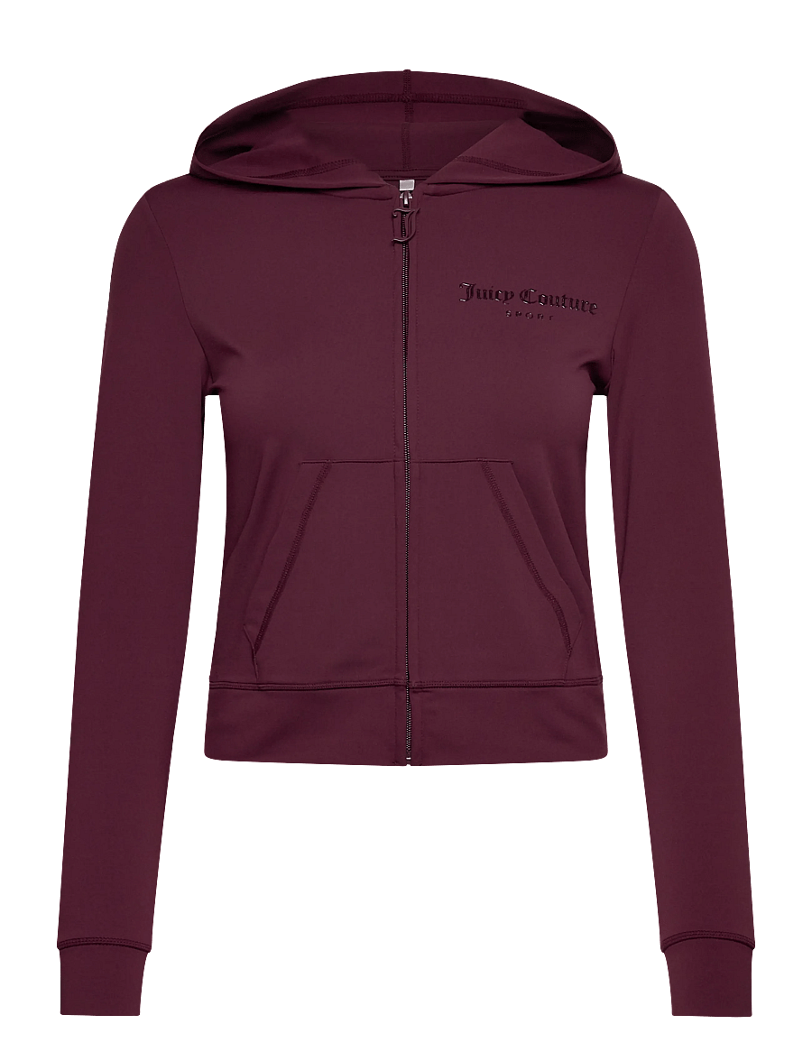 Juicy Couture - ACTIVEWEAR ENNIS HOODIE - pulls à capuche - winestasting - 1