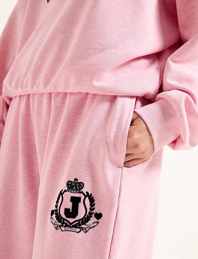 Juicy Couture - VISTA CREST CUFFED TRACKPANTS - igapäevane stiil - pink marl - 5