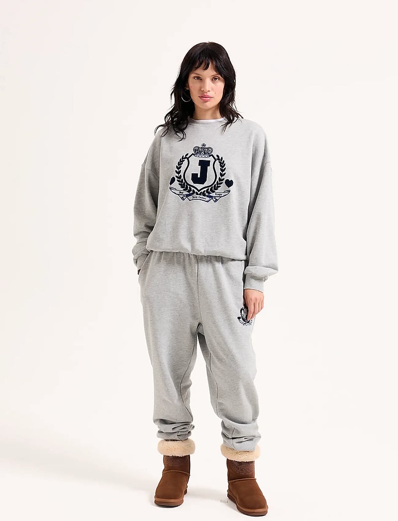 Juicy Couture - VISTA CREST CUFFED TRACKPANTS - alltags-style - silver marl - 0