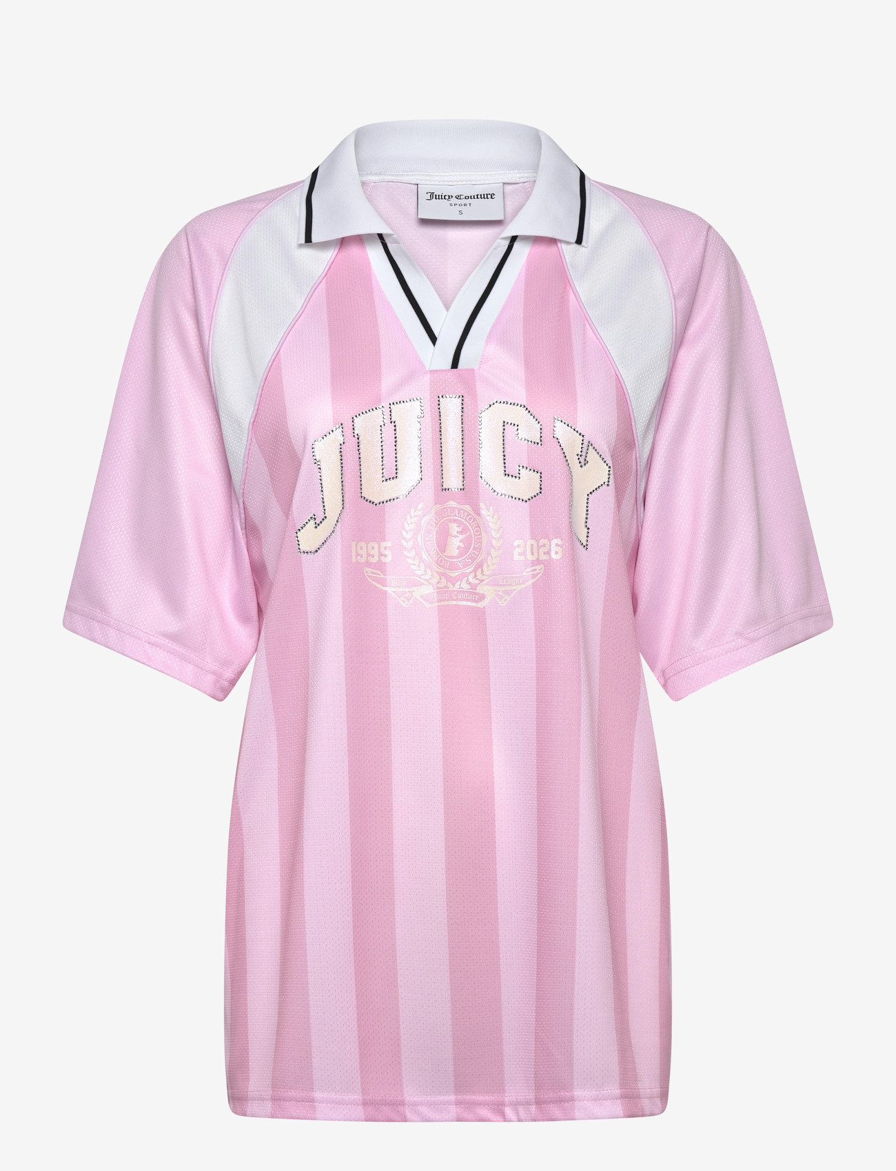 Juicy Couture - JUICY FOOTBALL POLO - cherry blossom - 0