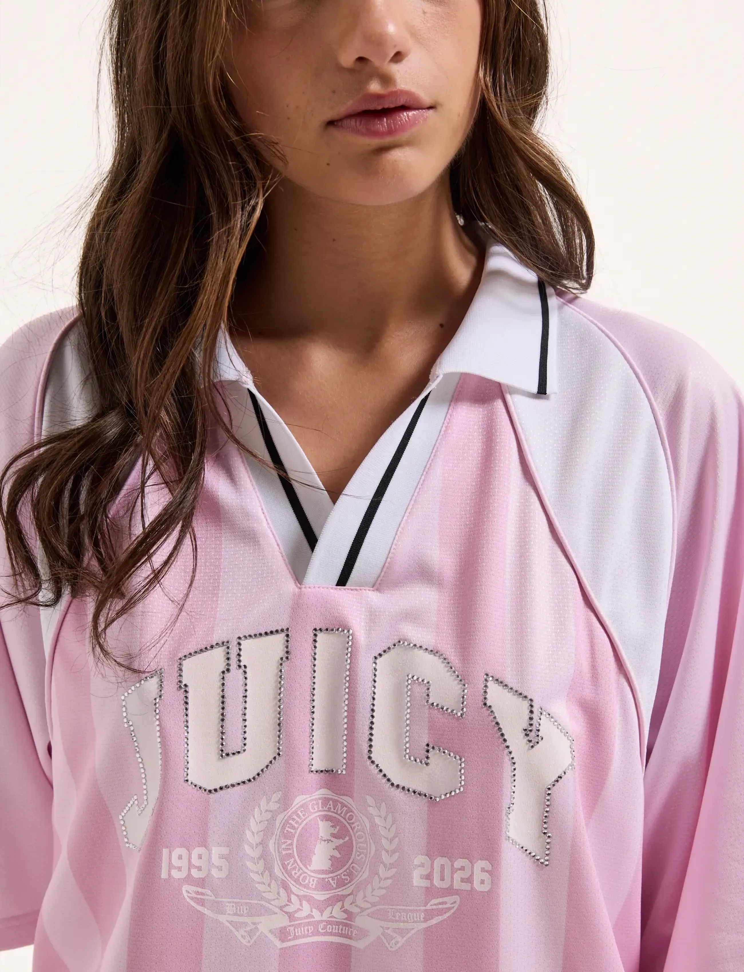 Juicy Couture - JUICY FOOTBALL POLO - cherry blossom - 5