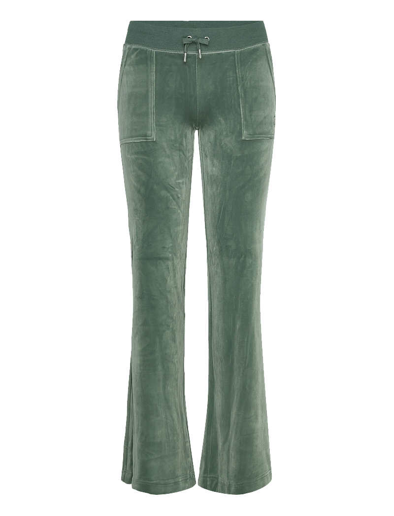 Juicy Couture - LAYLA LOW RISE POCKET - joggersid - duck green - 0