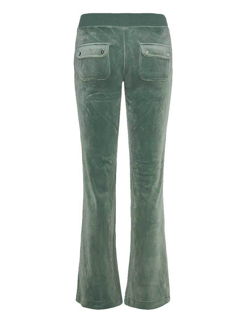 Juicy Couture - LAYLA LOW RISE POCKET - joggersid - duck green - 1