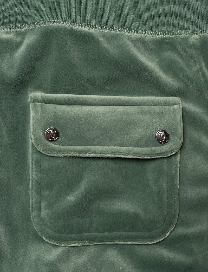 Juicy Couture - LAYLA LOW RISE POCKET - joggersid - duck green - 4