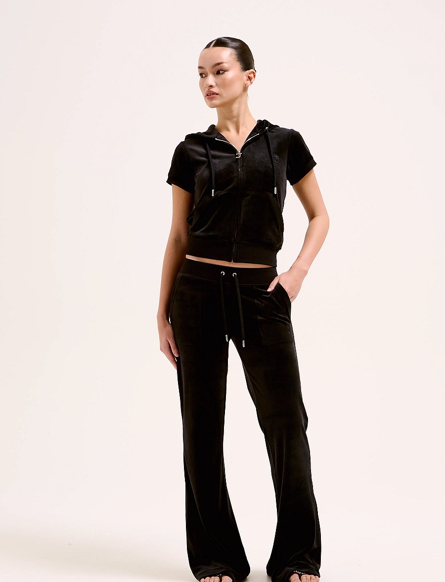Juicy Couture - LAYLA LOW RISE POCKET - ikdienas stils - black - 0