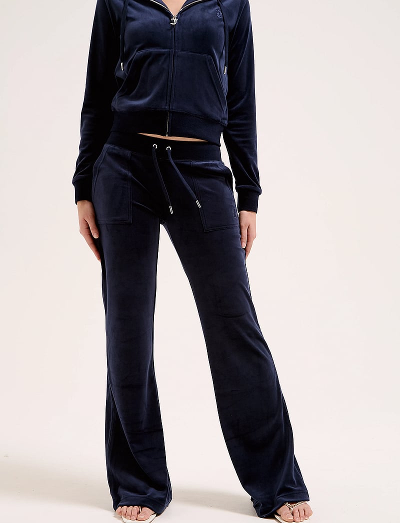 Juicy Couture - LAYLA LOW RISE POCKET - joggers - night sky - 0