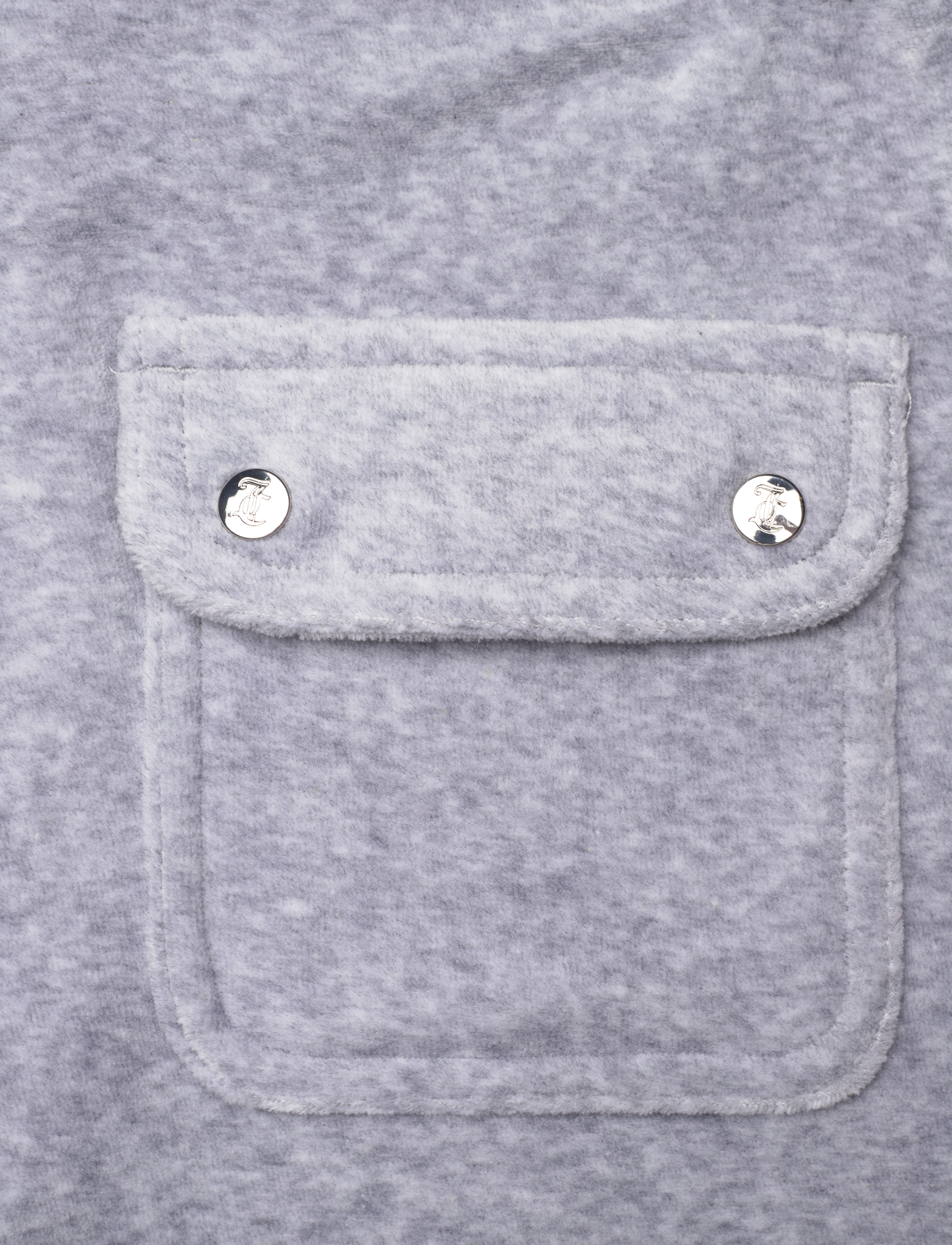 Juicy Couture - LAYLA LOW RISE POCKET - joggers - silver marl - 4