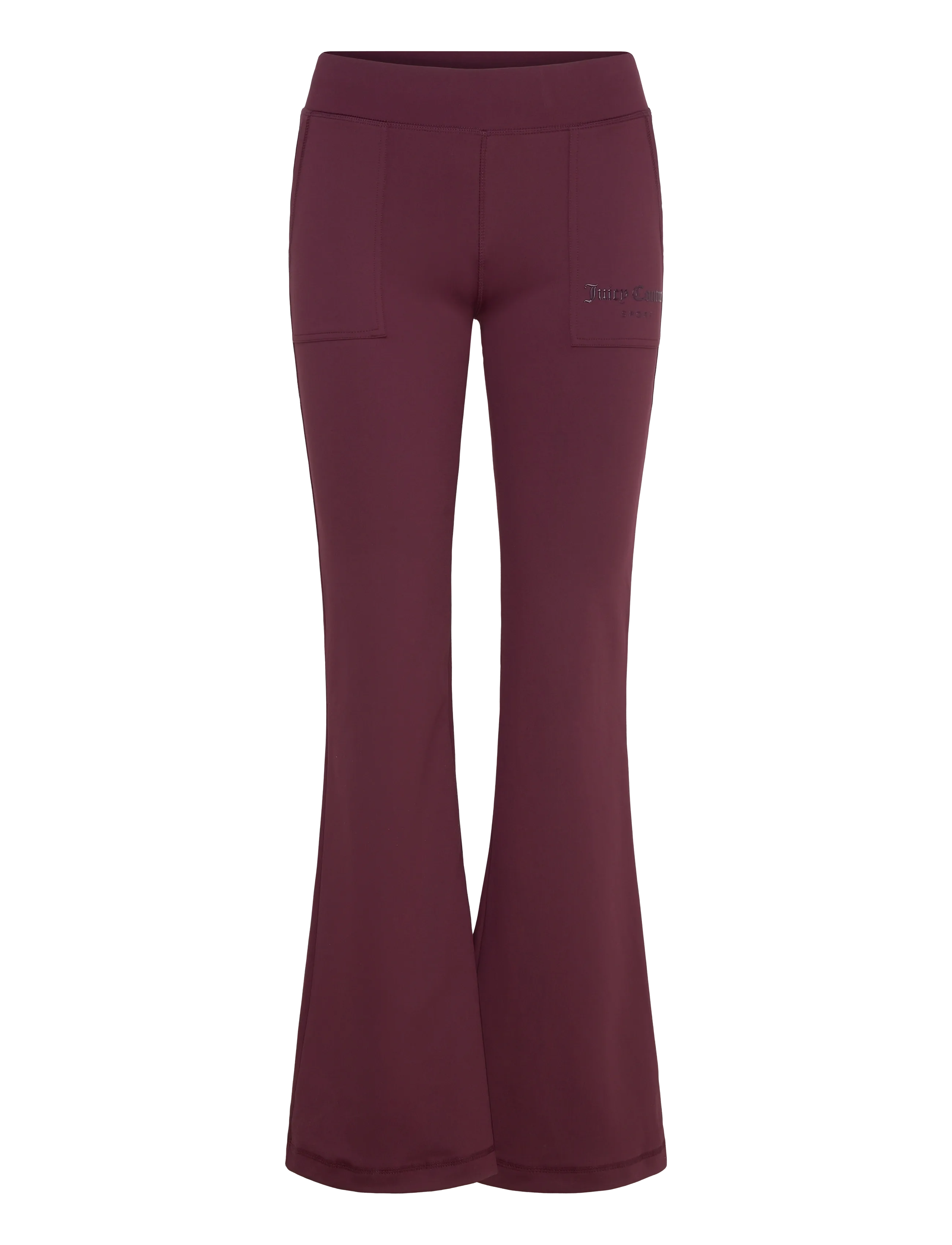 JUICY COUTURE Activewear Farah Low Rise Leggings Burgundy - XXS - Damen