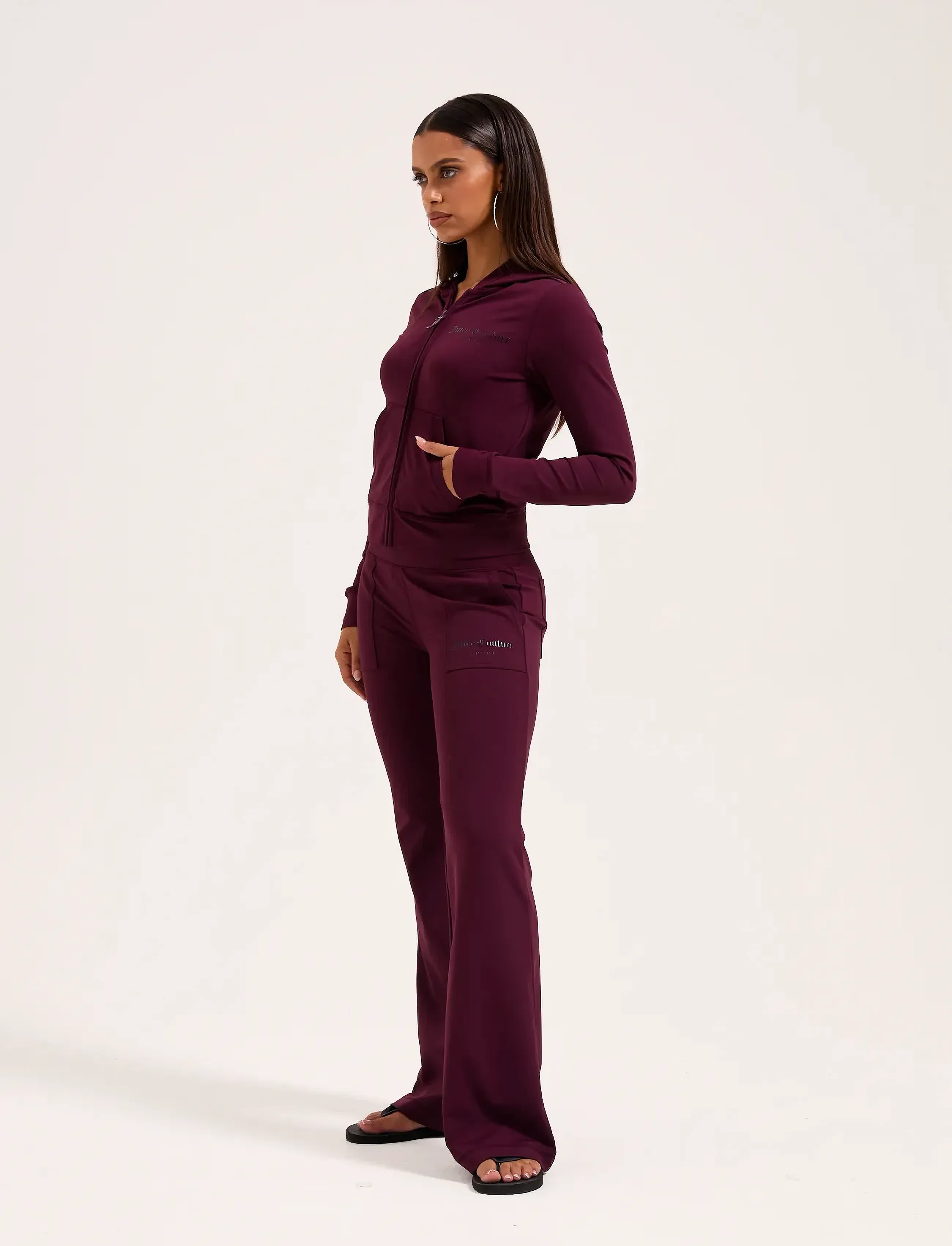 Juicy Couture - ACTIVEWEAR FARAH LOW RISE LEGGINGS - retuusid - winestasting - 3