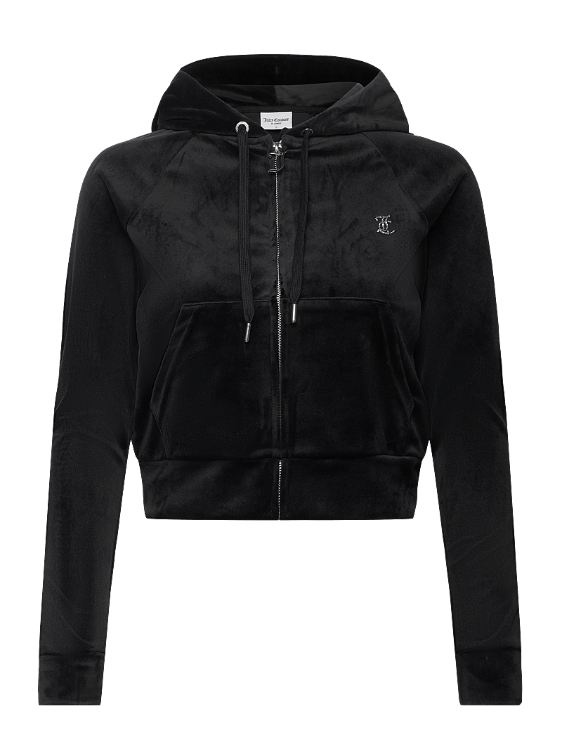 Juicy Couture - MADISON HOODIE - kapuutsiga dressipluusid - black - 1