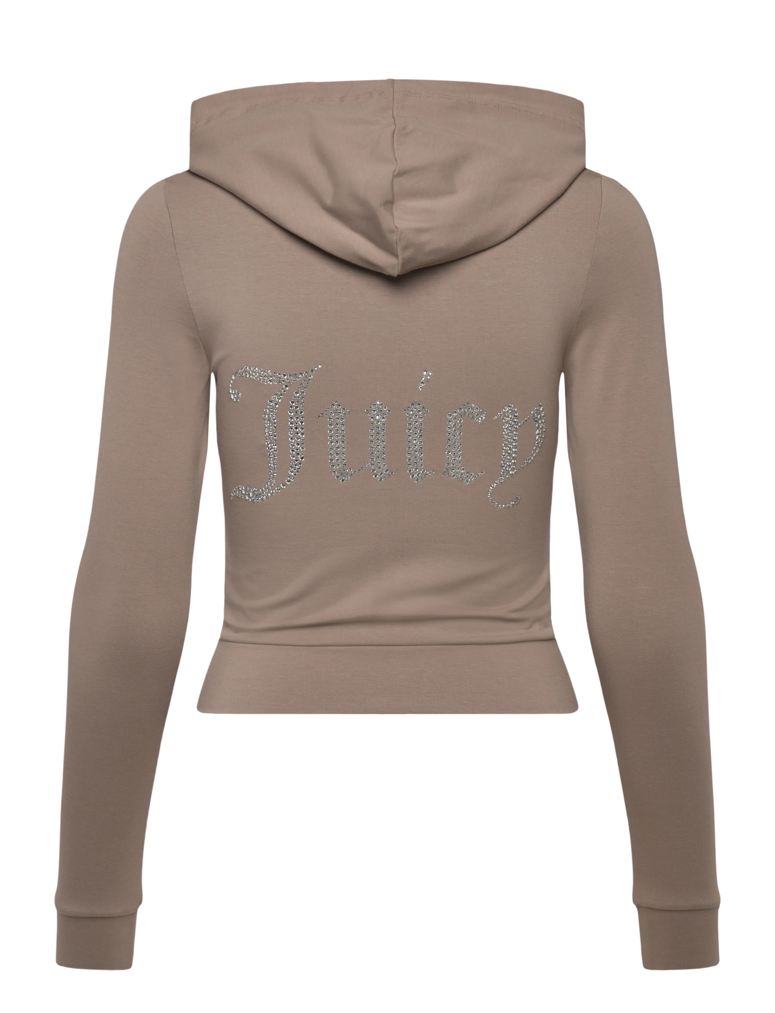 Juicy Couture - OOLA DIAMANTE JERSEY HOODIE - kapuzenpullover - fungi - 2