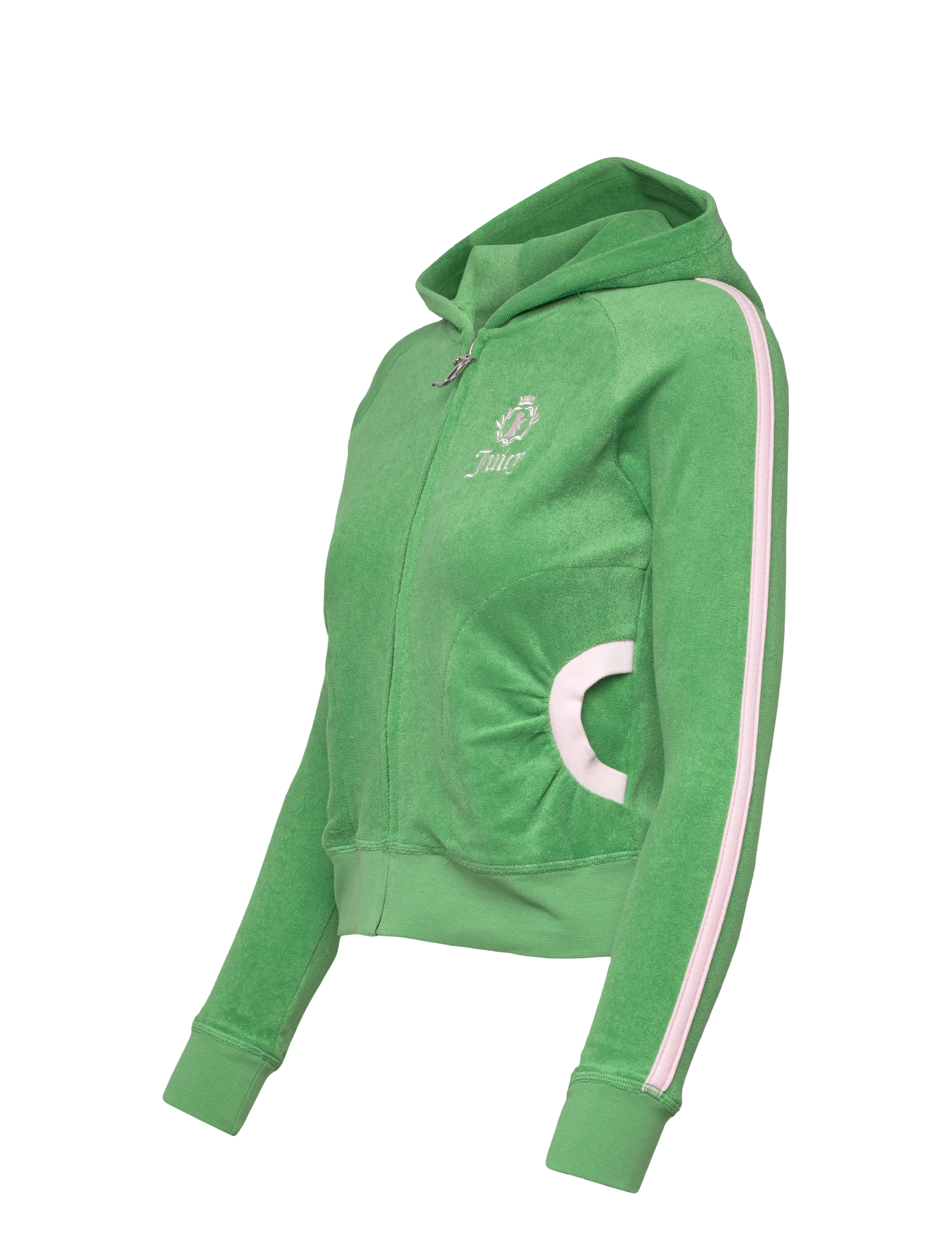 Juicy Couture - APPLIQUE TERRY HOODIE - kapuzenpullover - peppermint - 3