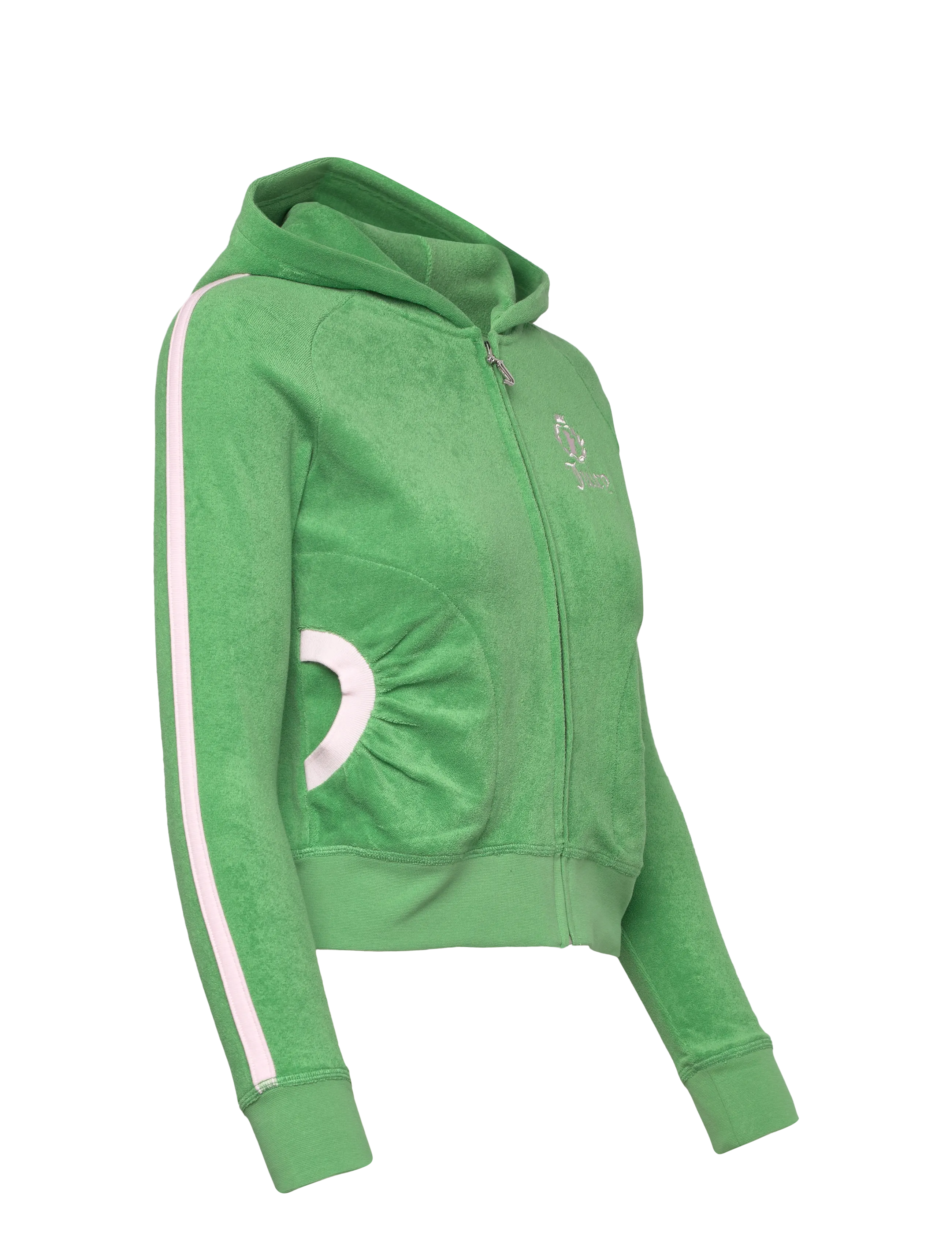 Juicy Couture - APPLIQUE TERRY HOODIE - kapuzenpullover - peppermint - 4