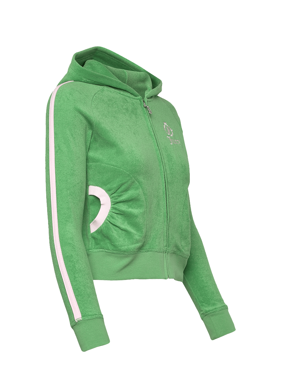 Juicy Couture - APPLIQUE TERRY HOODIE - kapuzenpullover - peppermint - 4