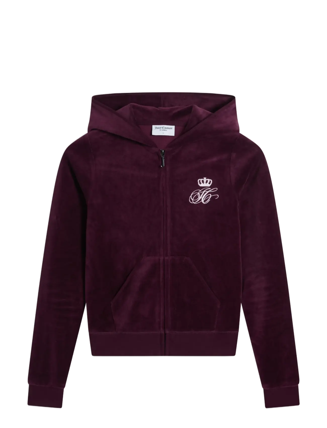 Juicy Couture SCRIPT REBELLE ROBYN HOODIE - Hoodies - WINETASTING / burgundy