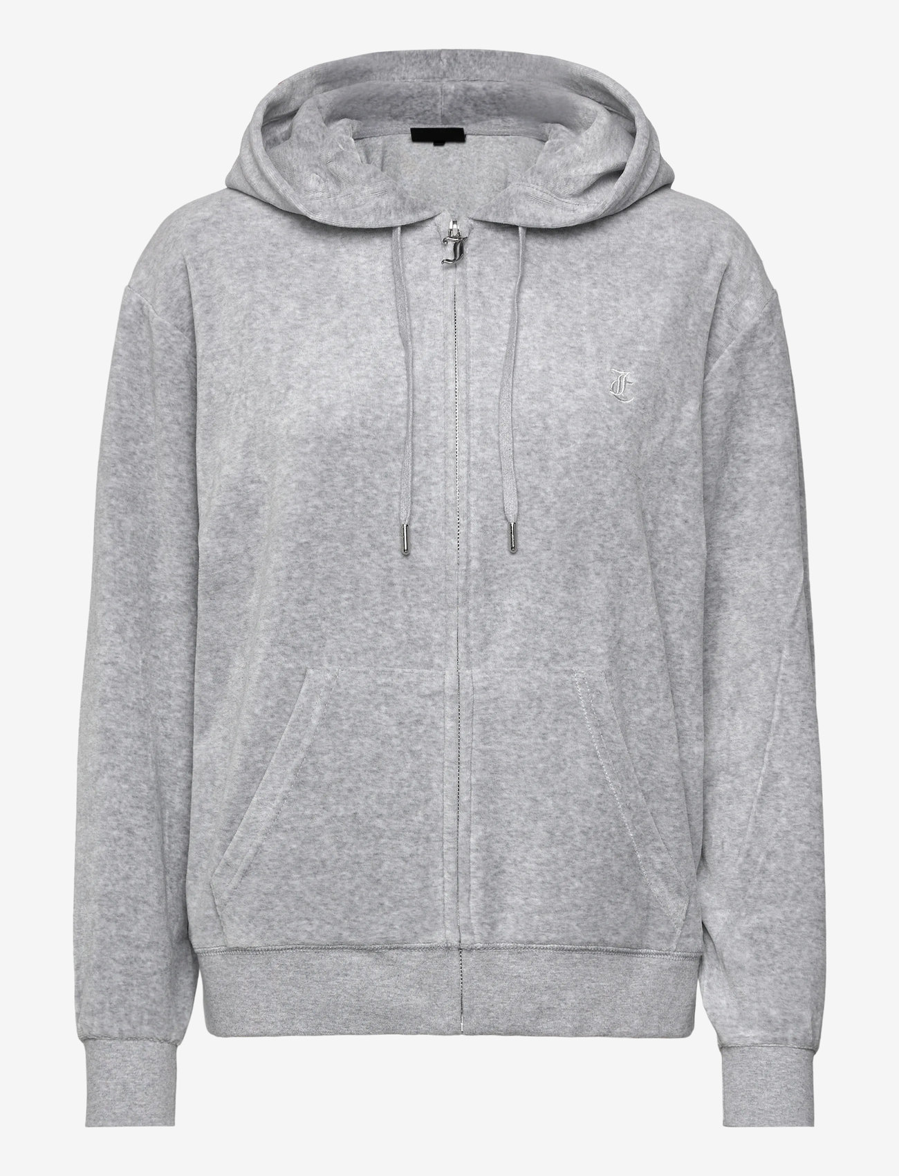 Juicy Couture - HALAN OVERSIZED HOODIE - hættetrøjer - silver marl - 0