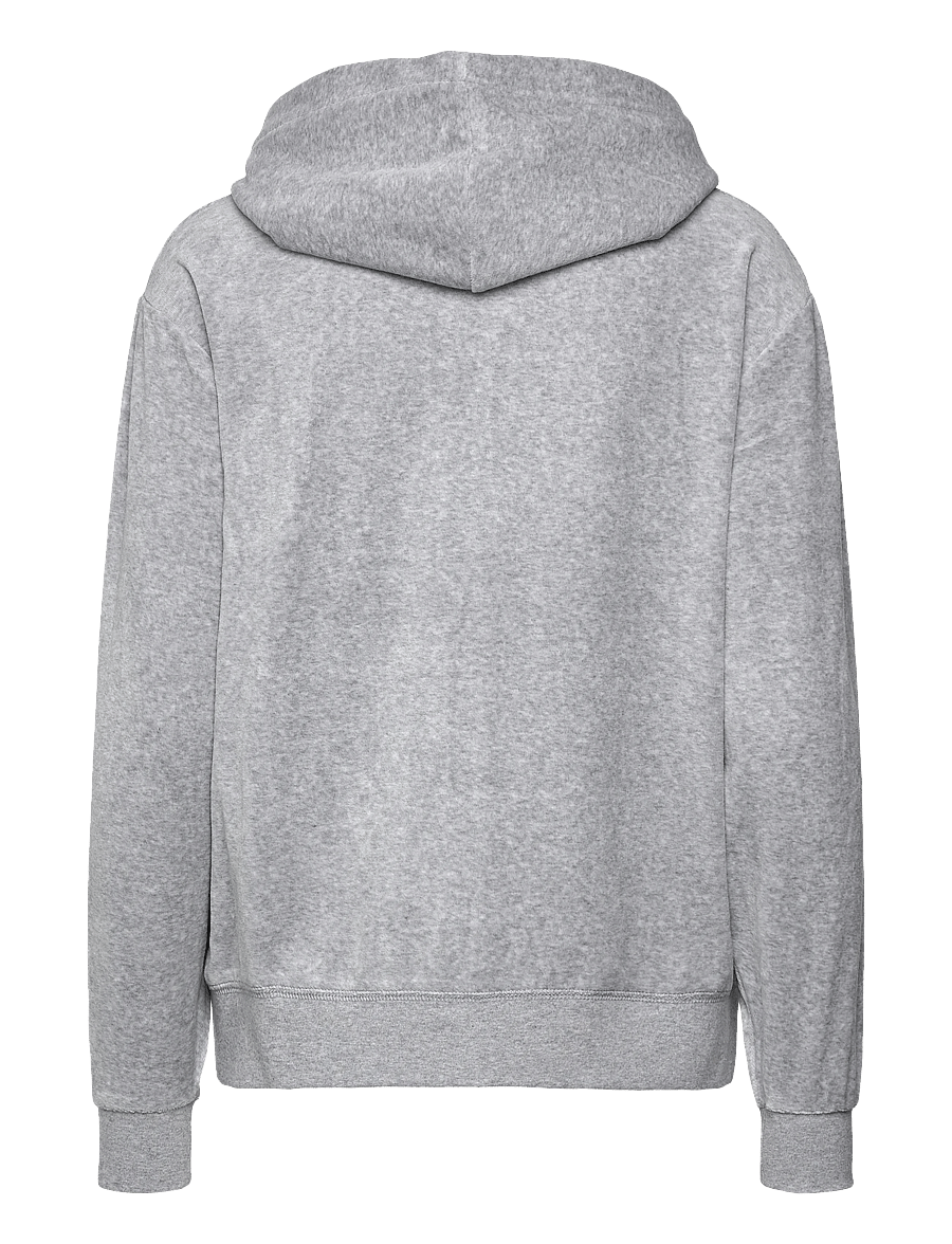 Juicy Couture - HALAN OVERSIZED ZIP THRU HOODIE - kapuutsiga pusad - silver marl - 1