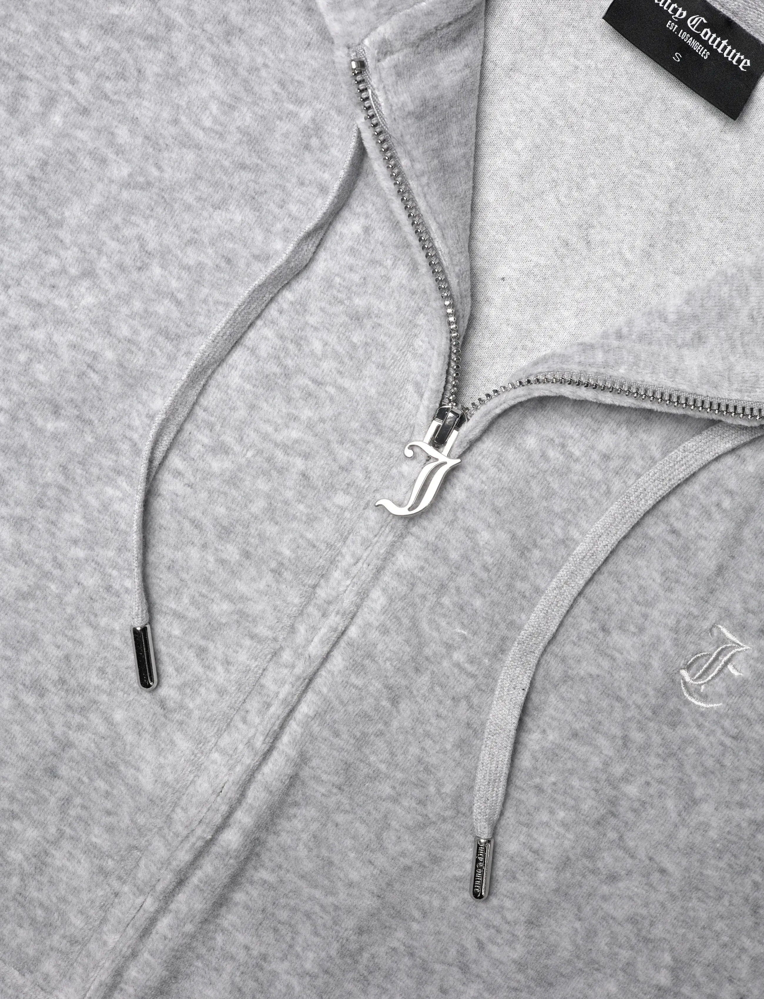 Juicy Couture - HALAN OVERSIZED HOODIE - pulls à capuche - silver marl - 2