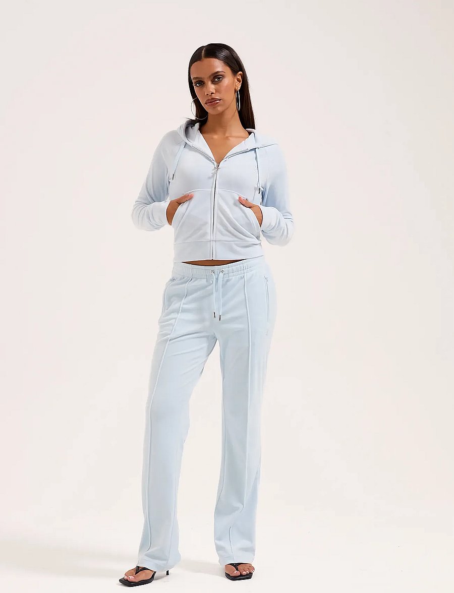 Juicy Couture - TINA OUTLINE TRACKPANT - hverdags stil - nantucket breeze - 0